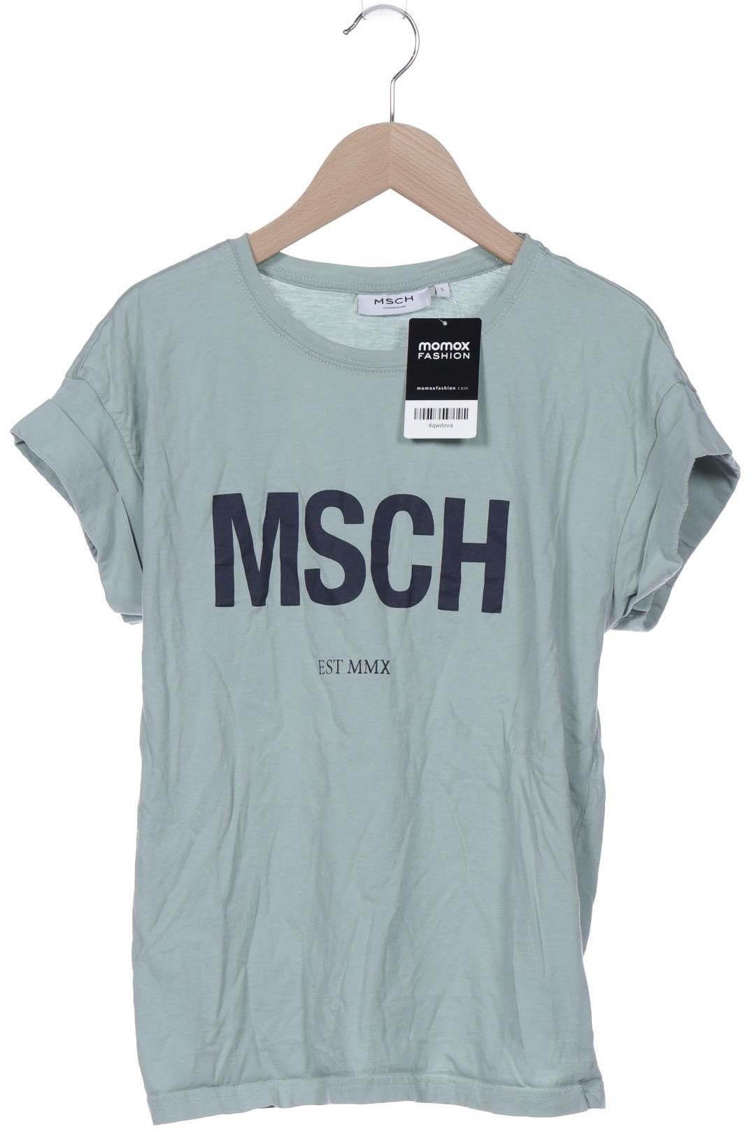 

Msch Copenhagen Damen T-Shirt, türkis, Gr. 36