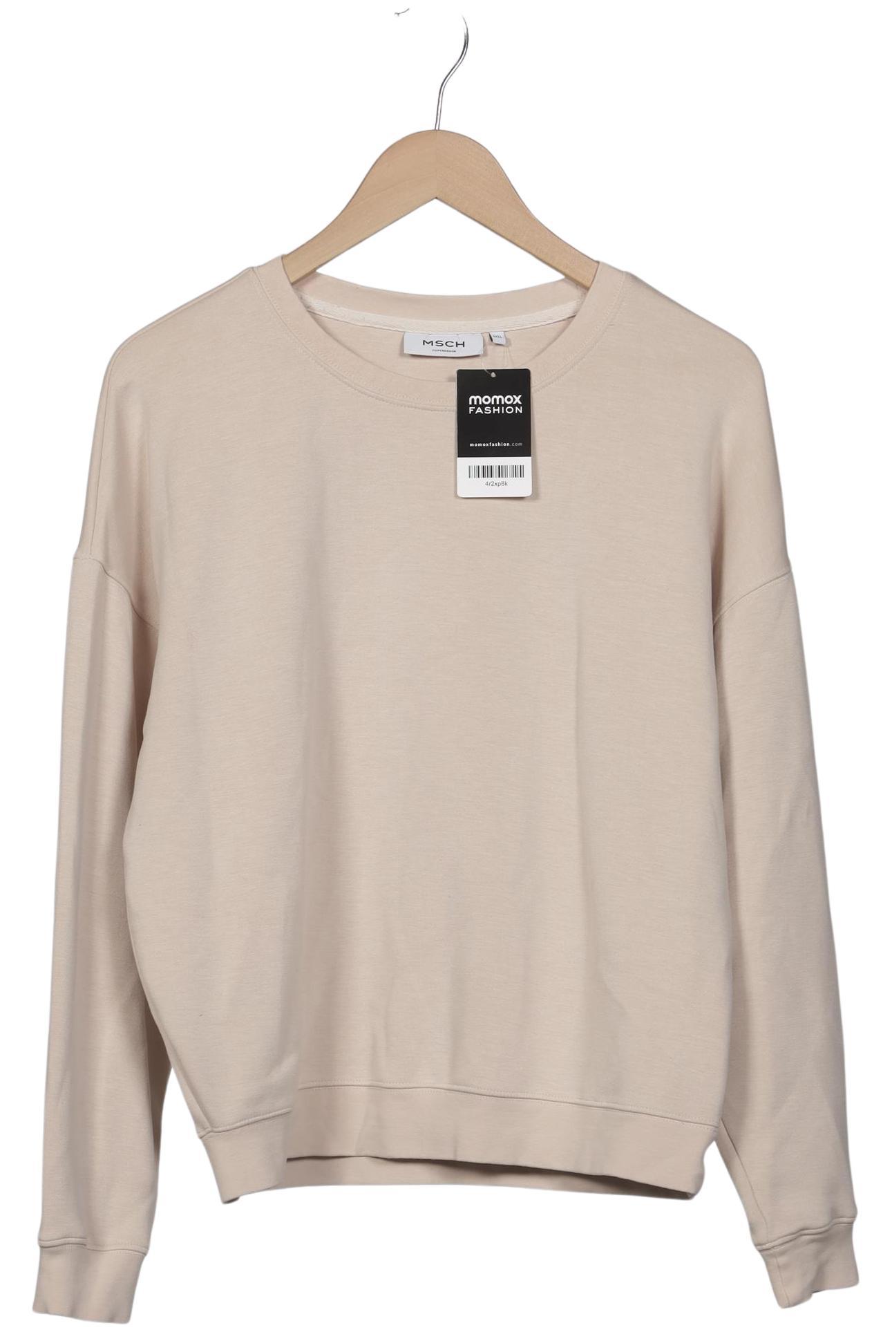 

Msch Copenhagen Damen Sweatshirt, beige, Gr. 38