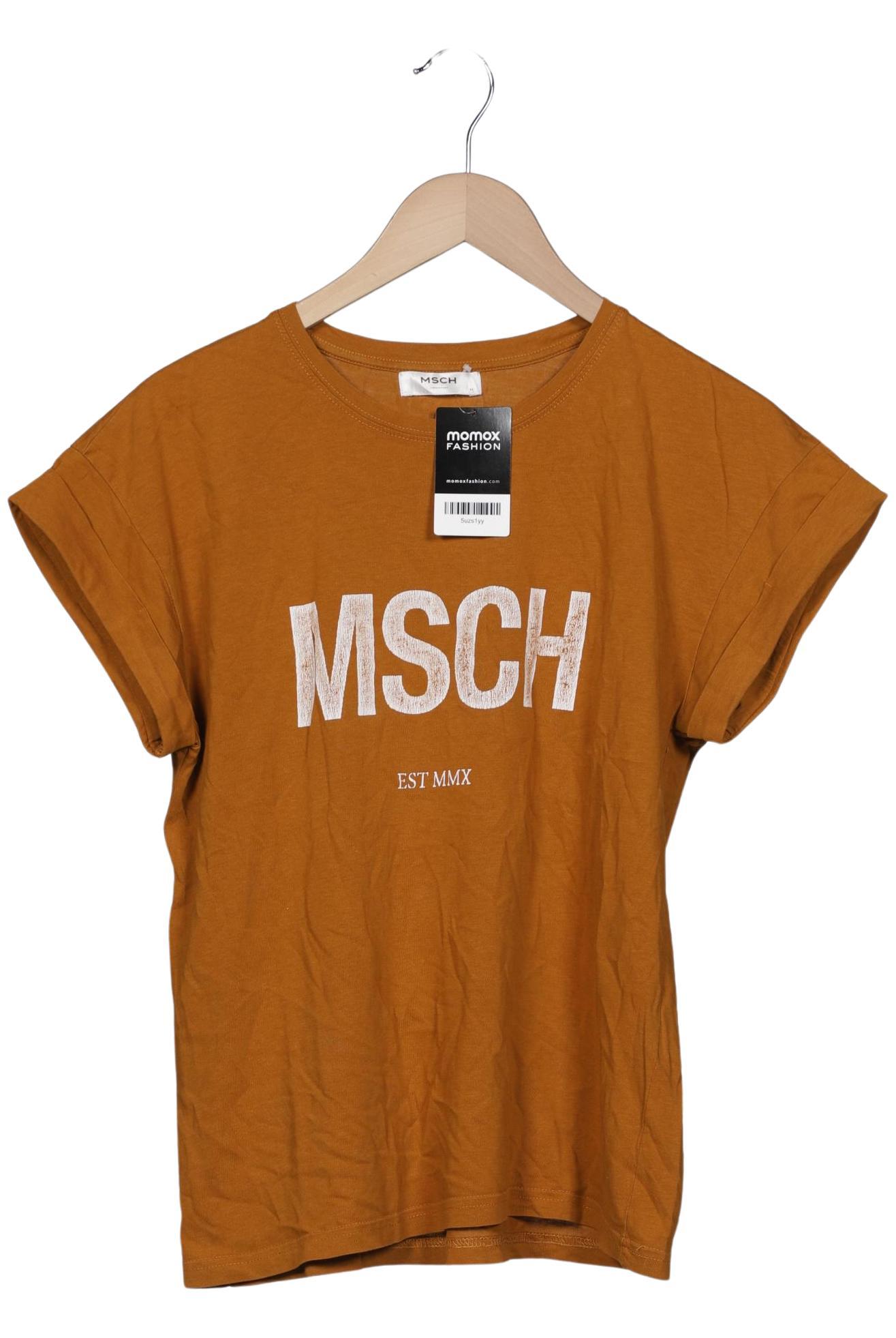 

Msch Copenhagen Damen T-Shirt, braun, Gr. 38
