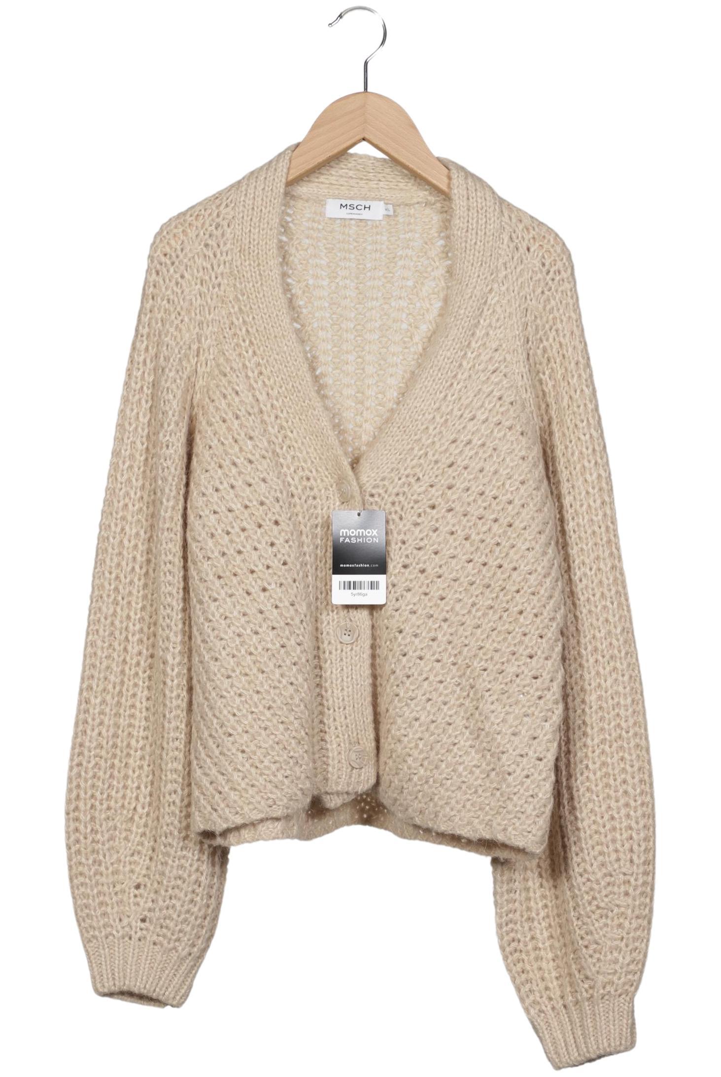 

Msch Copenhagen Damen Strickjacke, beige, Gr. 38
