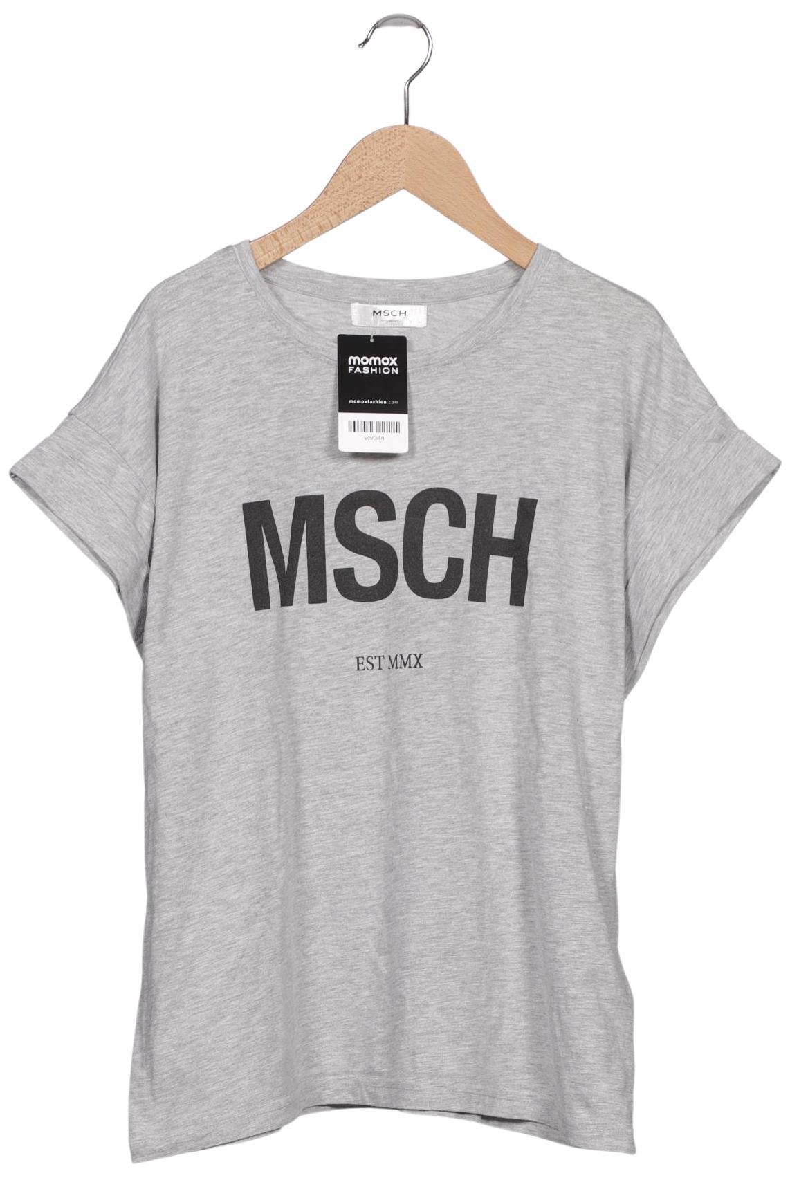 

Msch Copenhagen Damen T-Shirt, grau, Gr. 38