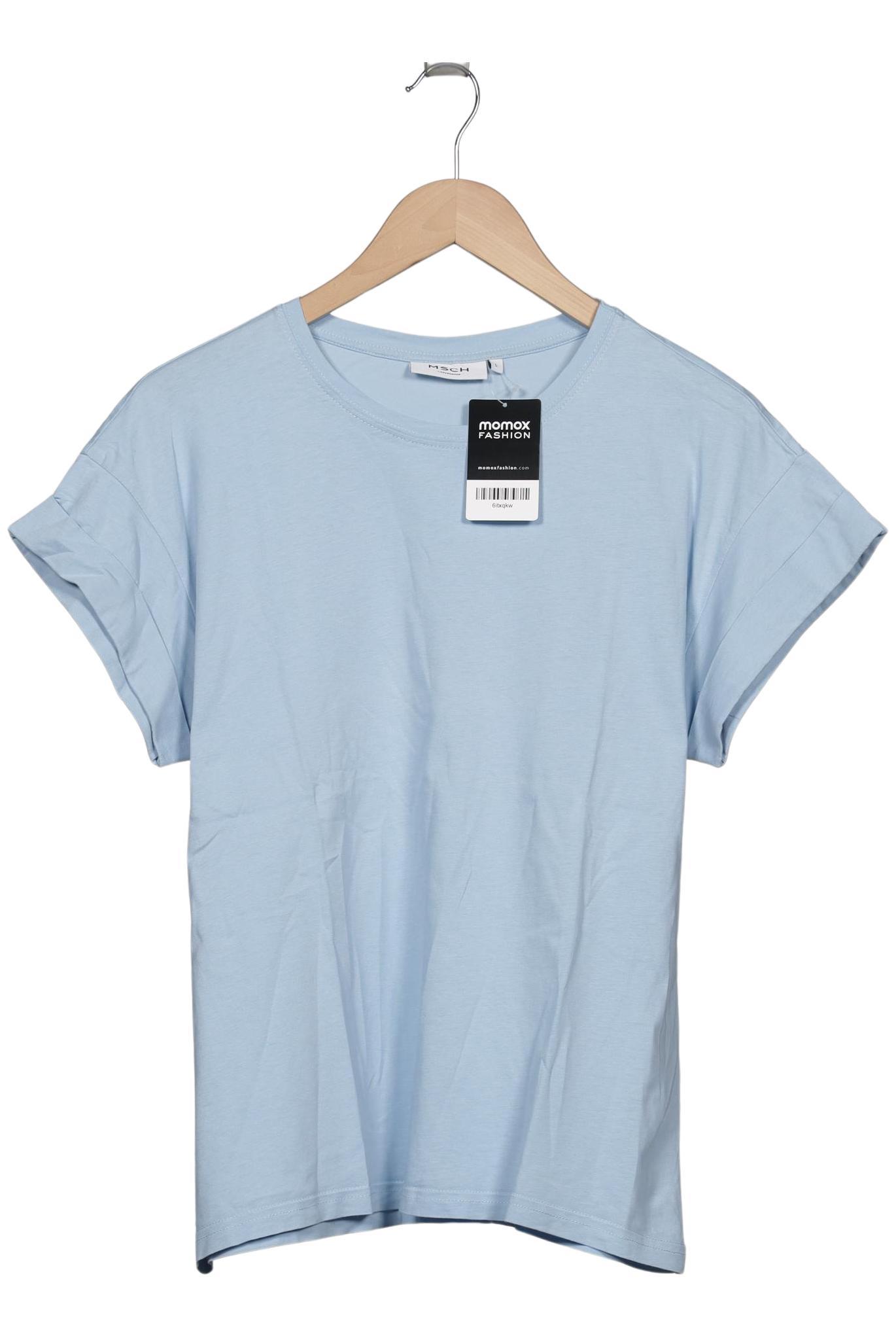 

Msch Copenhagen Damen T-Shirt, hellblau, Gr. 42