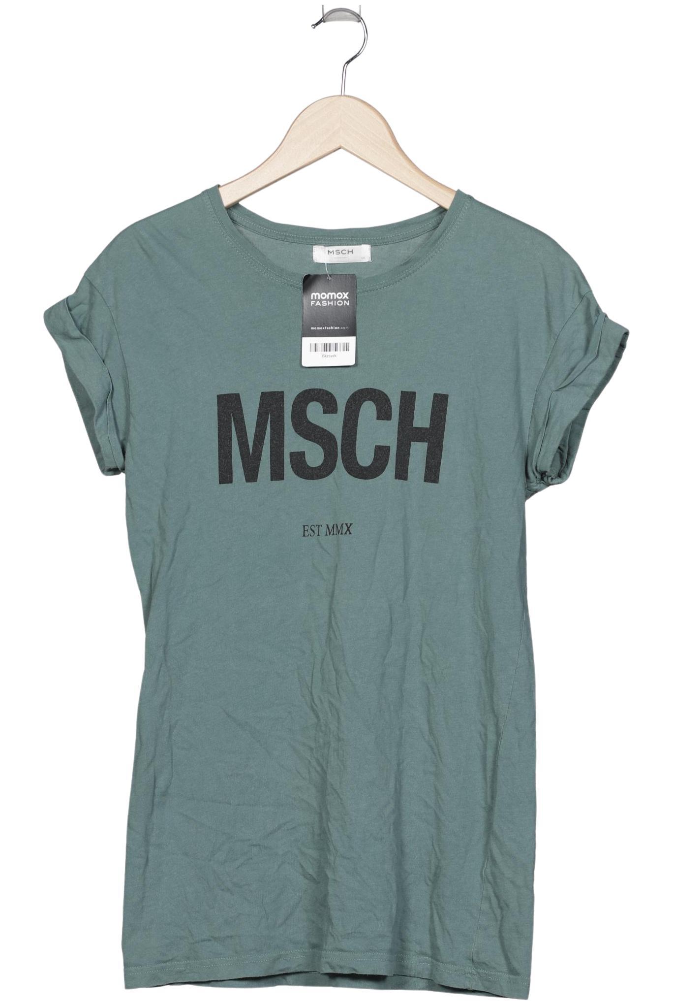 

Msch Copenhagen Damen T-Shirt, grün, Gr. 34