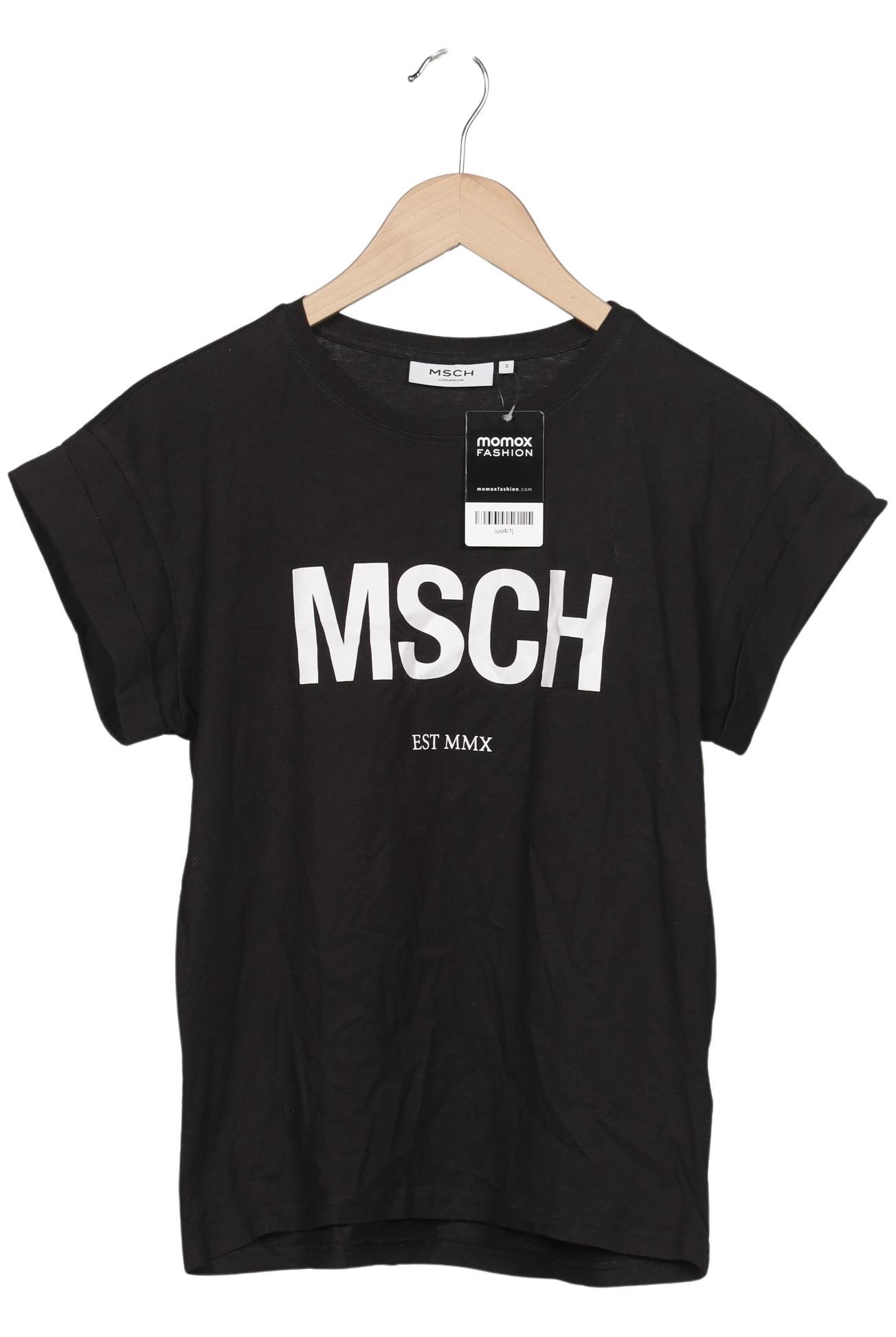 

Msch Copenhagen Damen T-Shirt, schwarz, Gr. 36