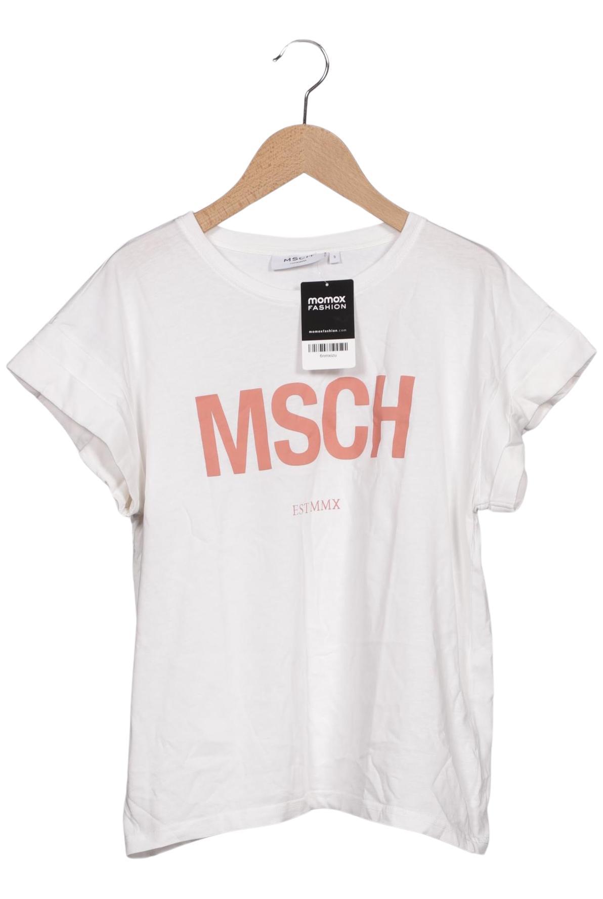 

Msch Copenhagen Damen T-Shirt, weiß, Gr. 36