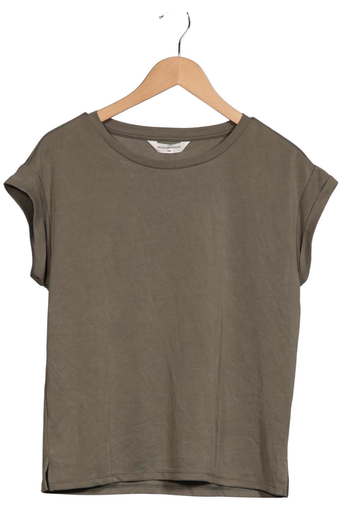 

Msch Copenhagen Damen T-Shirt, grün, Gr. 36