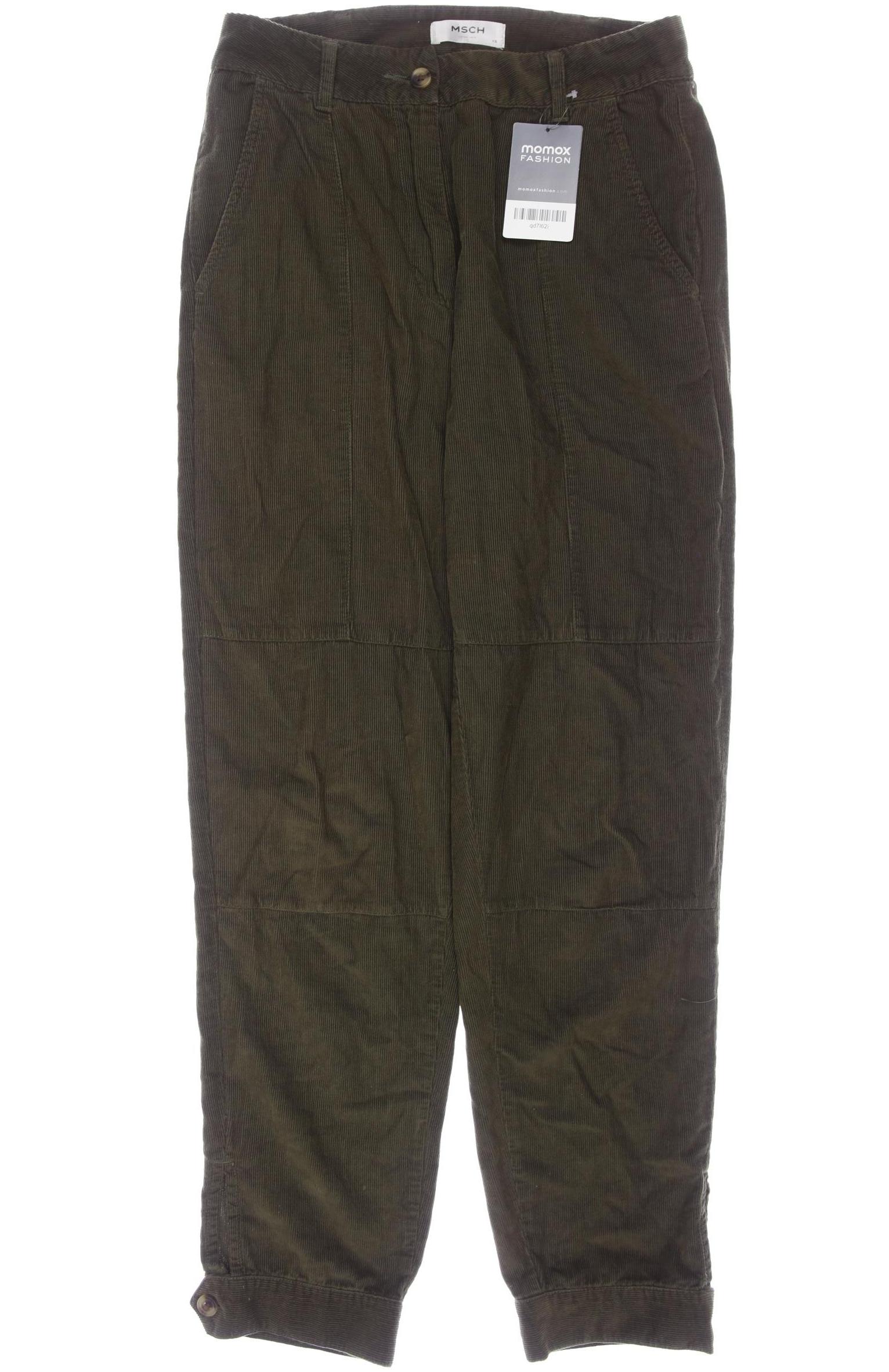 

Msch Copenhagen Damen Stoffhose, grün, Gr. 0