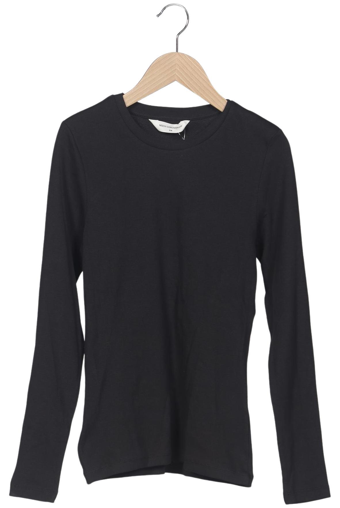 

Msch Copenhagen Damen Langarmshirt, schwarz, Gr. 36