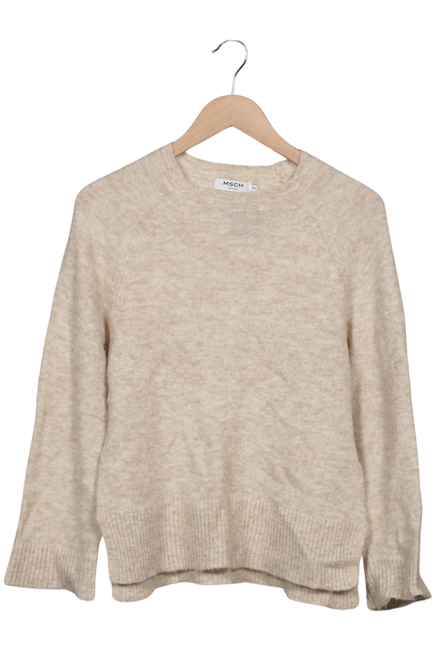 

Msch Copenhagen Damen Pullover, beige, Gr. 34