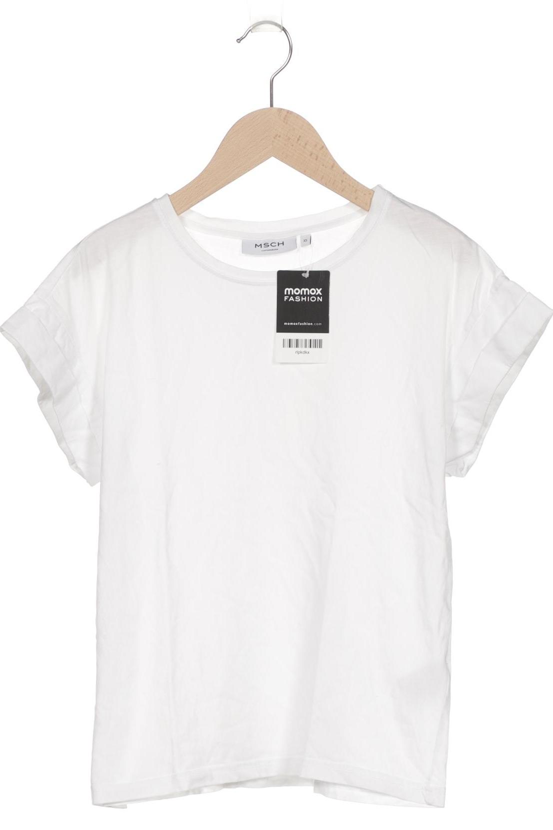 

Msch Copenhagen Damen T-Shirt, weiß, Gr. 34