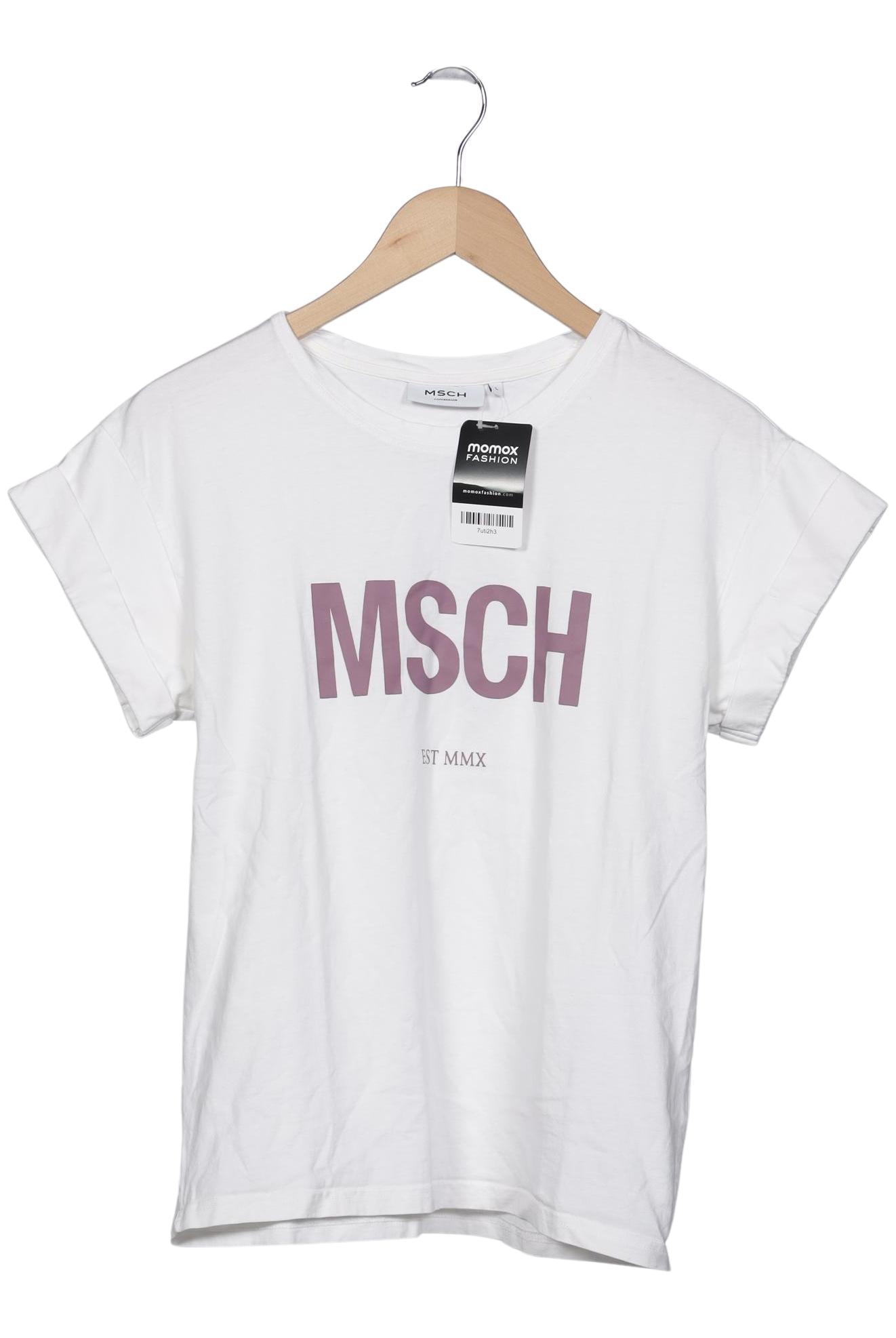 

Msch Copenhagen Damen T-Shirt, weiß, Gr. 42