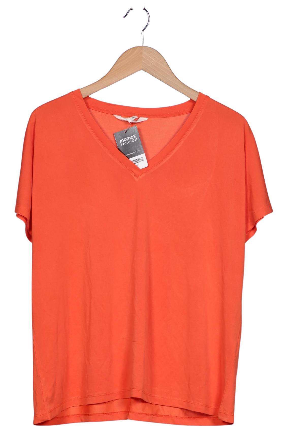 

Msch Copenhagen Damen T-Shirt, orange, Gr. 42