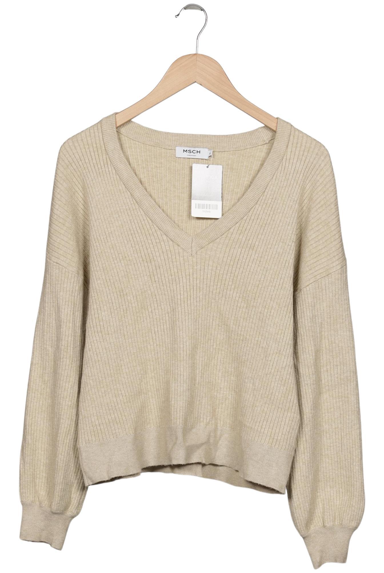 

Msch Copenhagen Damen Pullover, beige, Gr. 38