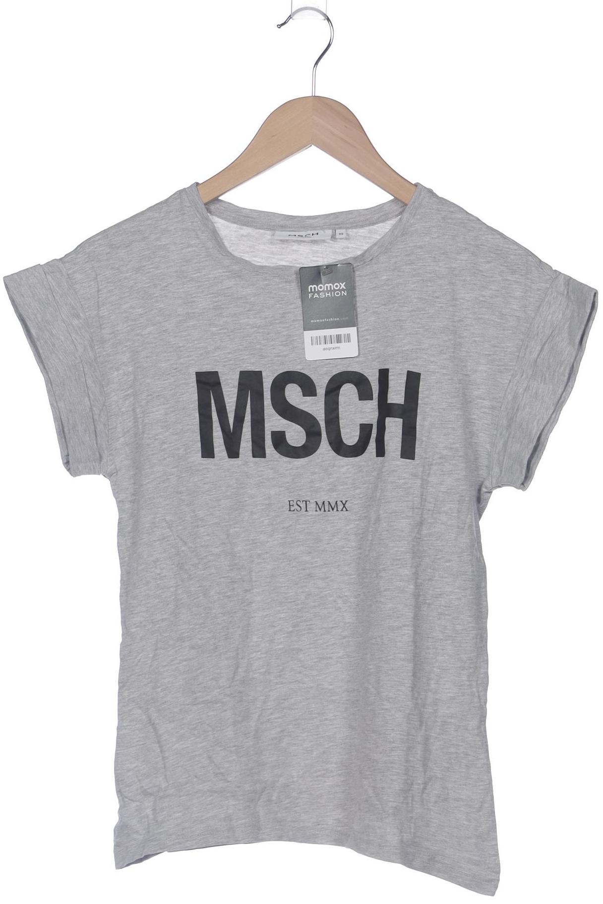 

Msch Copenhagen Damen T-Shirt, grau, Gr. 34