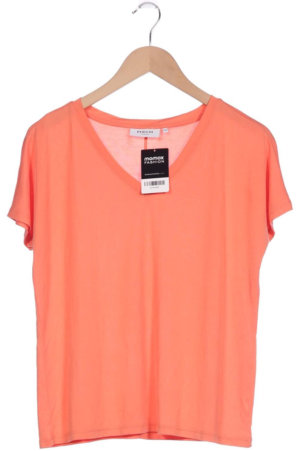 

Msch Copenhagen Damen T-Shirt, orange, Gr. 36