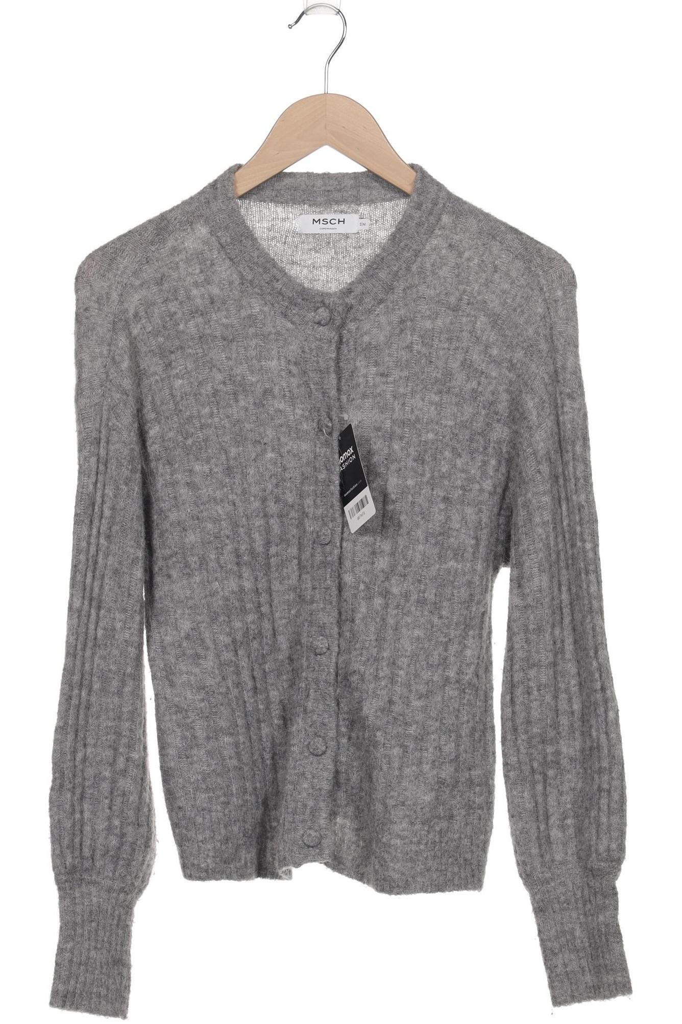 

Msch Copenhagen Damen Strickjacke, grau, Gr. 36