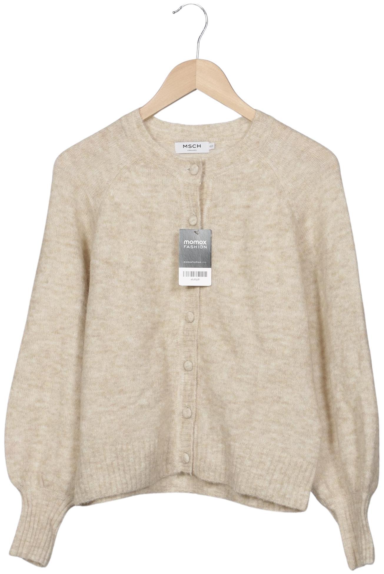 

Msch Copenhagen Damen Strickjacke, beige, Gr. 34