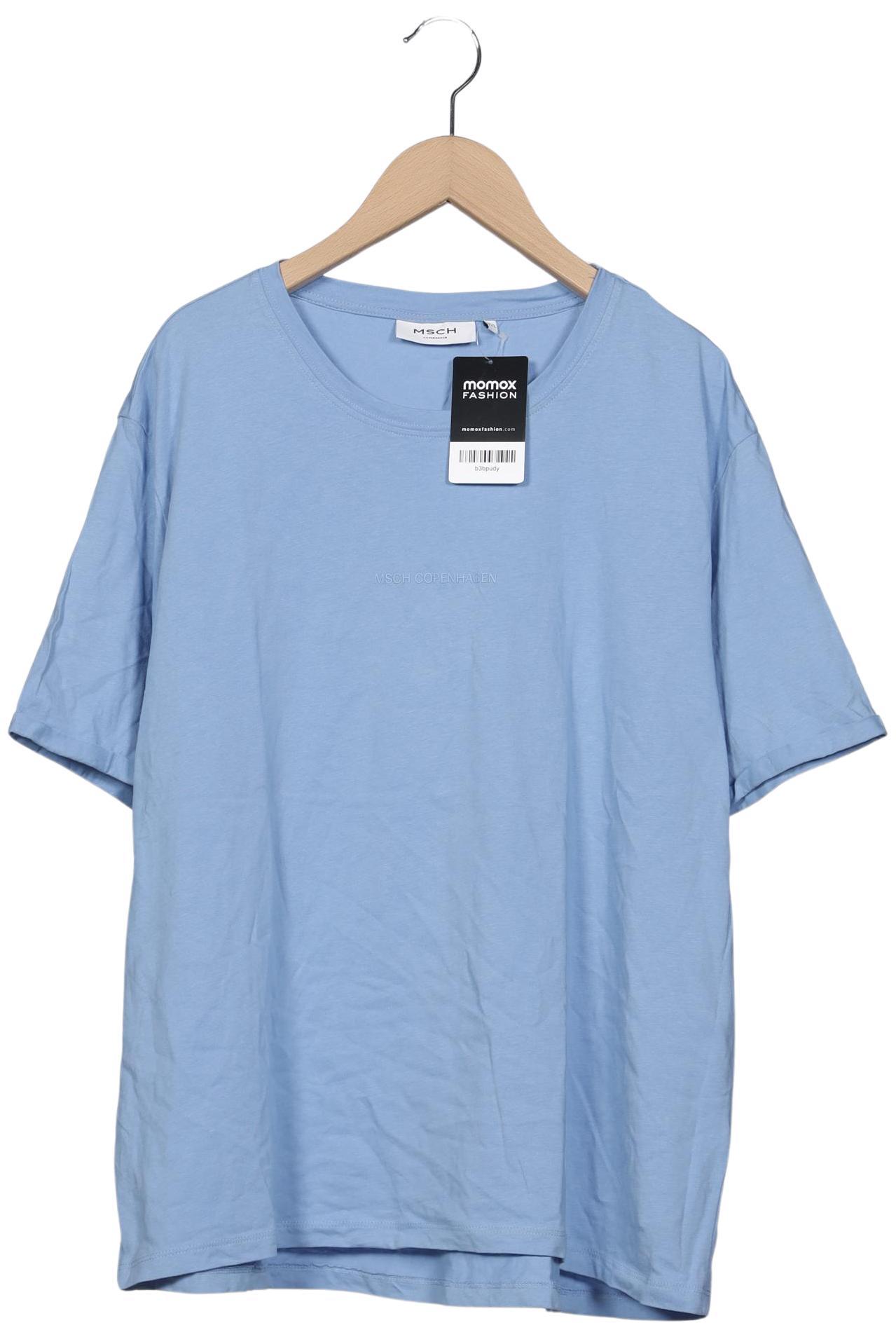 

Msch Copenhagen Damen T-Shirt, blau, Gr. 42