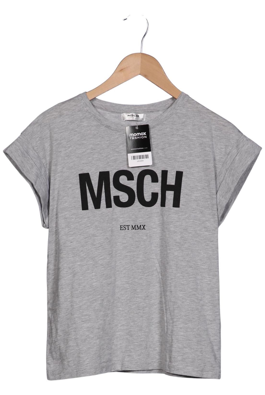 

Msch Copenhagen Damen T-Shirt, grau, Gr. 34