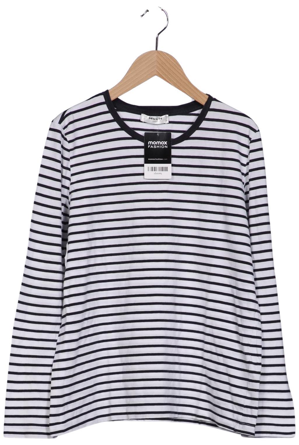 

Msch Copenhagen Damen Langarmshirt, weiß, Gr. 38