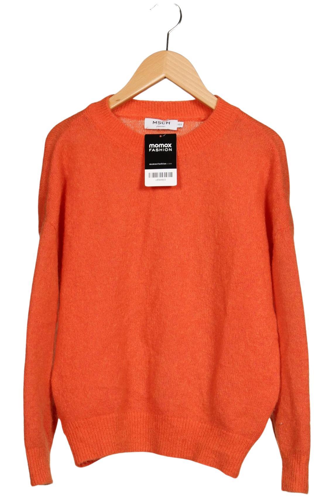 

Msch Copenhagen Damen Pullover, orange, Gr. 34