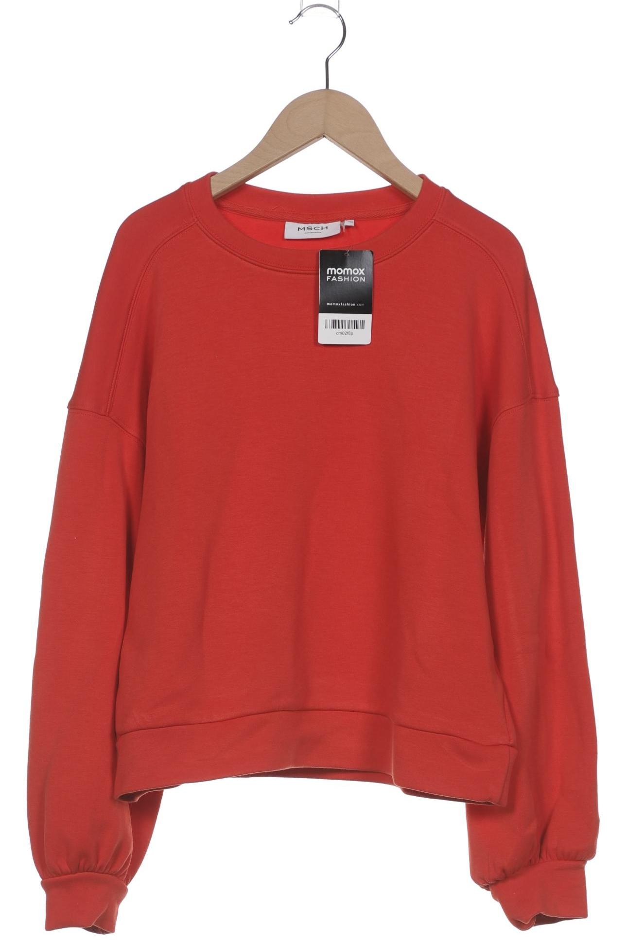 

Msch Copenhagen Damen Sweatshirt, rot, Gr. 34