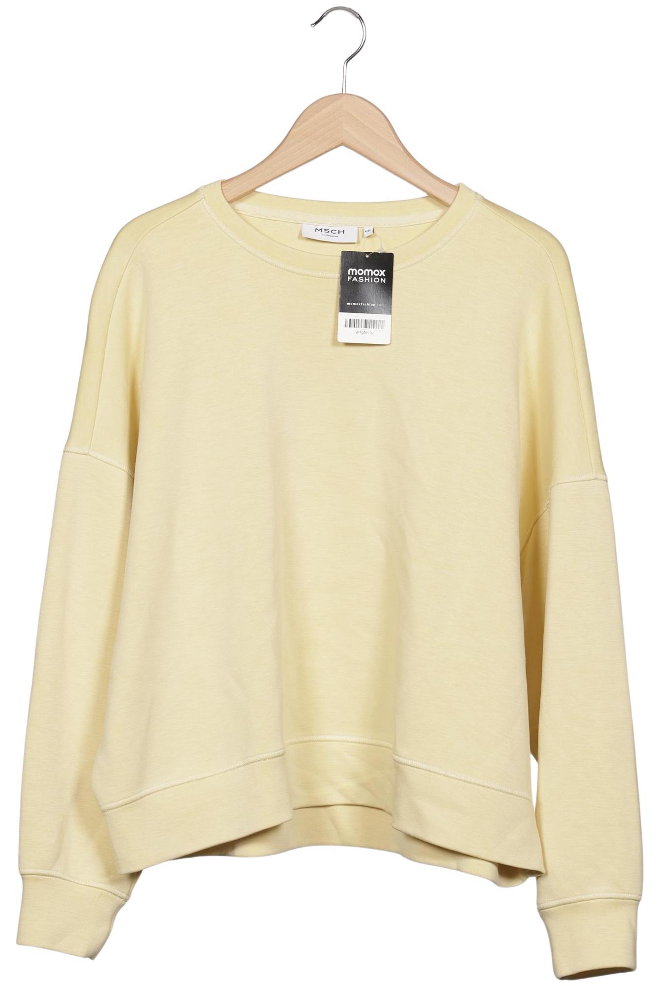 

Msch Copenhagen Damen Sweatshirt, gelb, Gr. 38