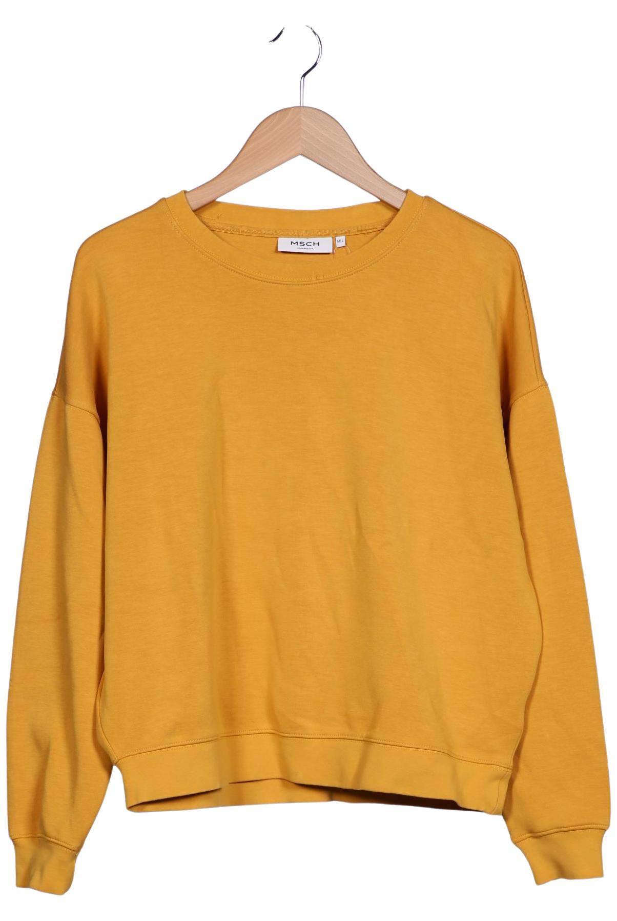 

Msch Copenhagen Damen Sweatshirt, gelb, Gr. 38