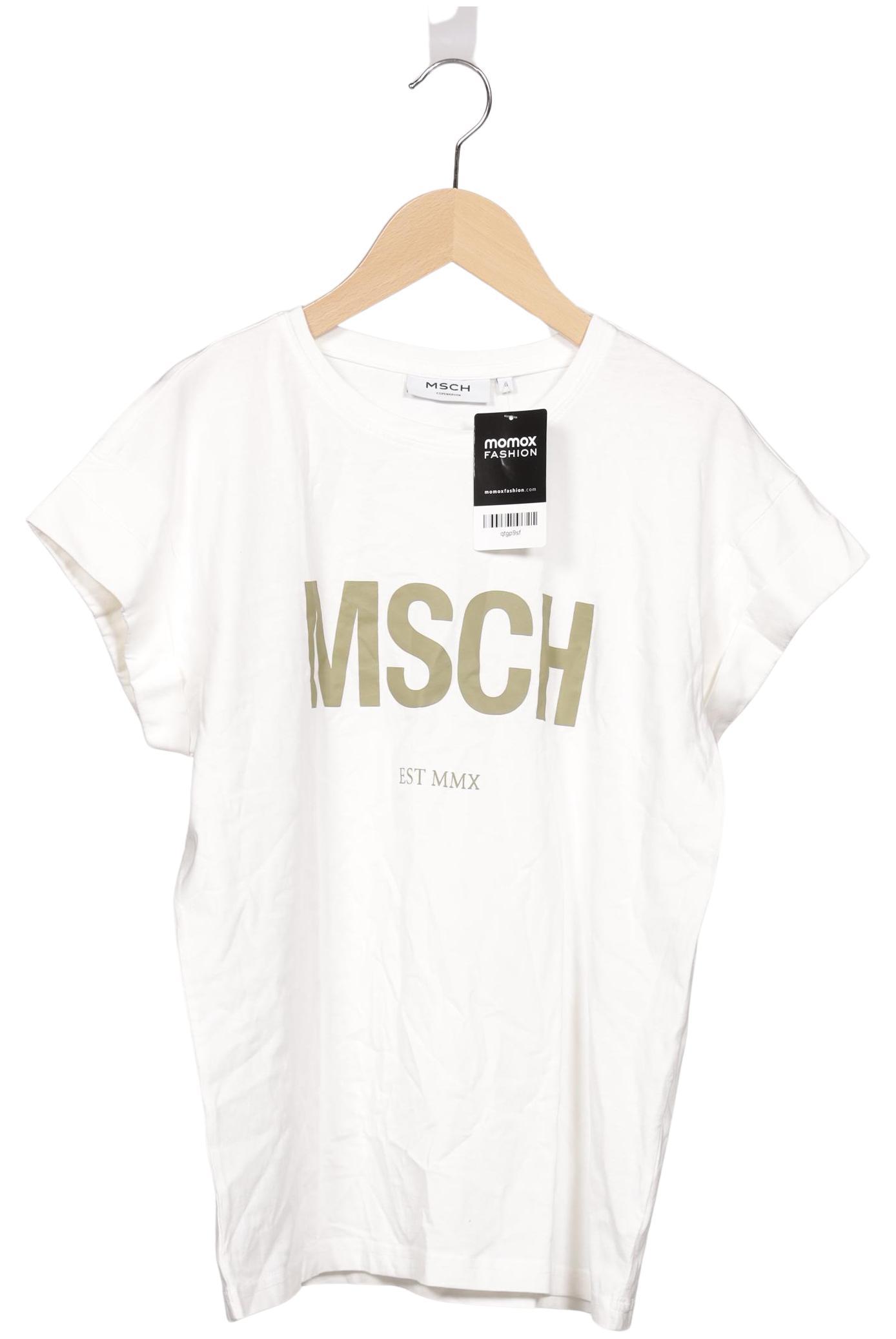 

Msch Copenhagen Damen T-Shirt, weiß, Gr. 36