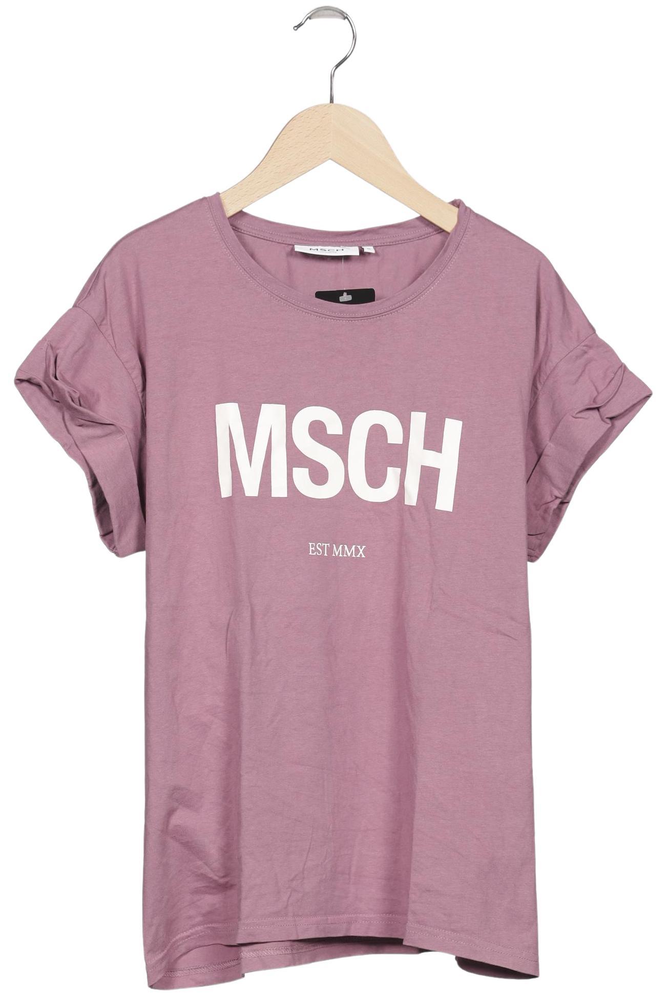 

Msch Copenhagen Damen T-Shirt, pink, Gr. 38