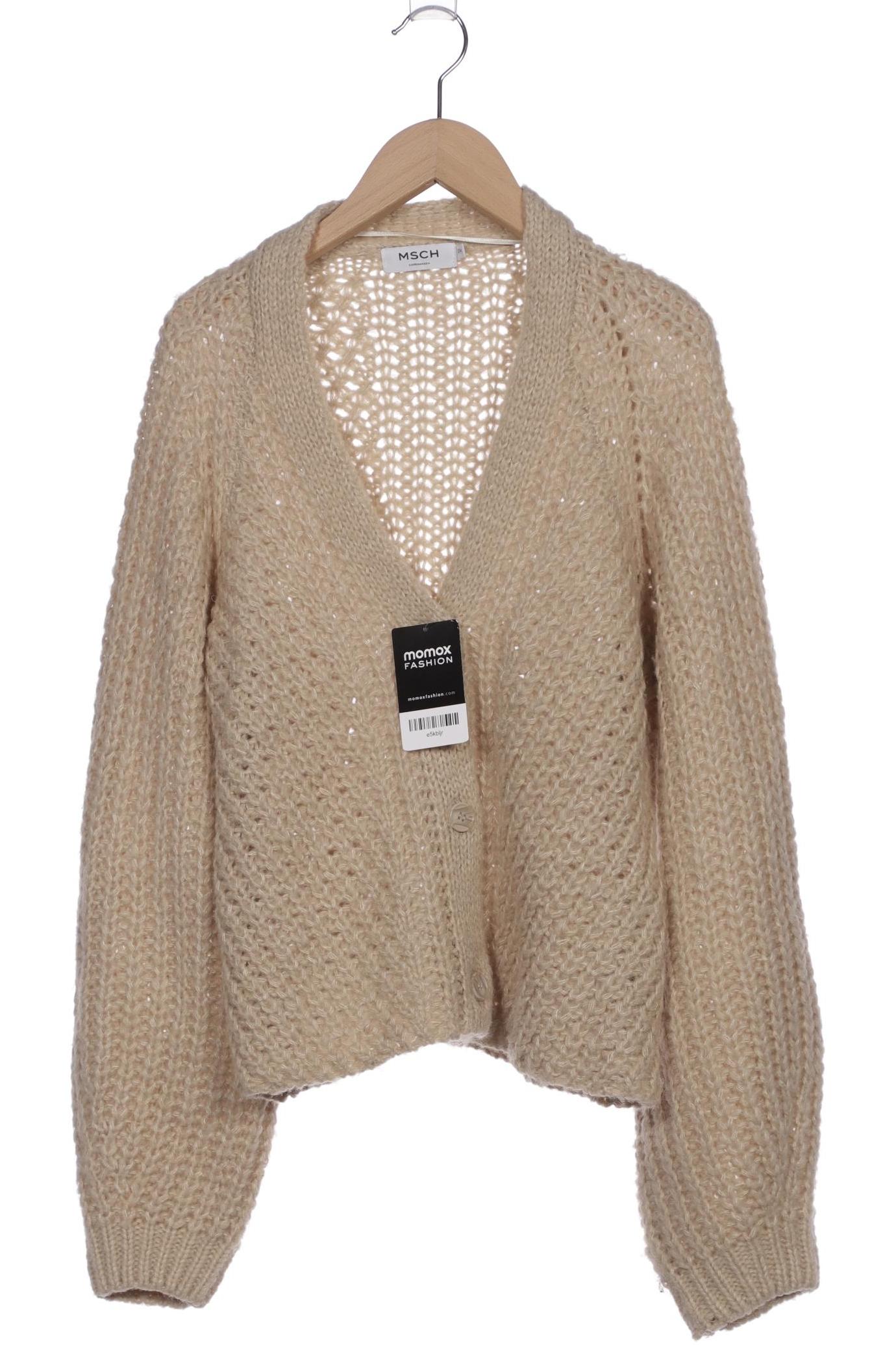 

Msch Copenhagen Damen Strickjacke, beige, Gr. 36