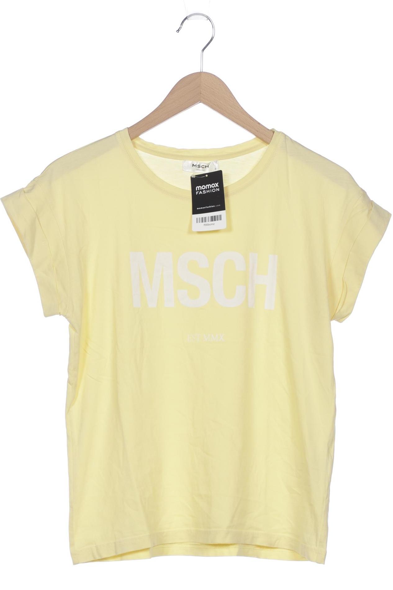 

Msch Copenhagen Damen T-Shirt, gelb, Gr. 36
