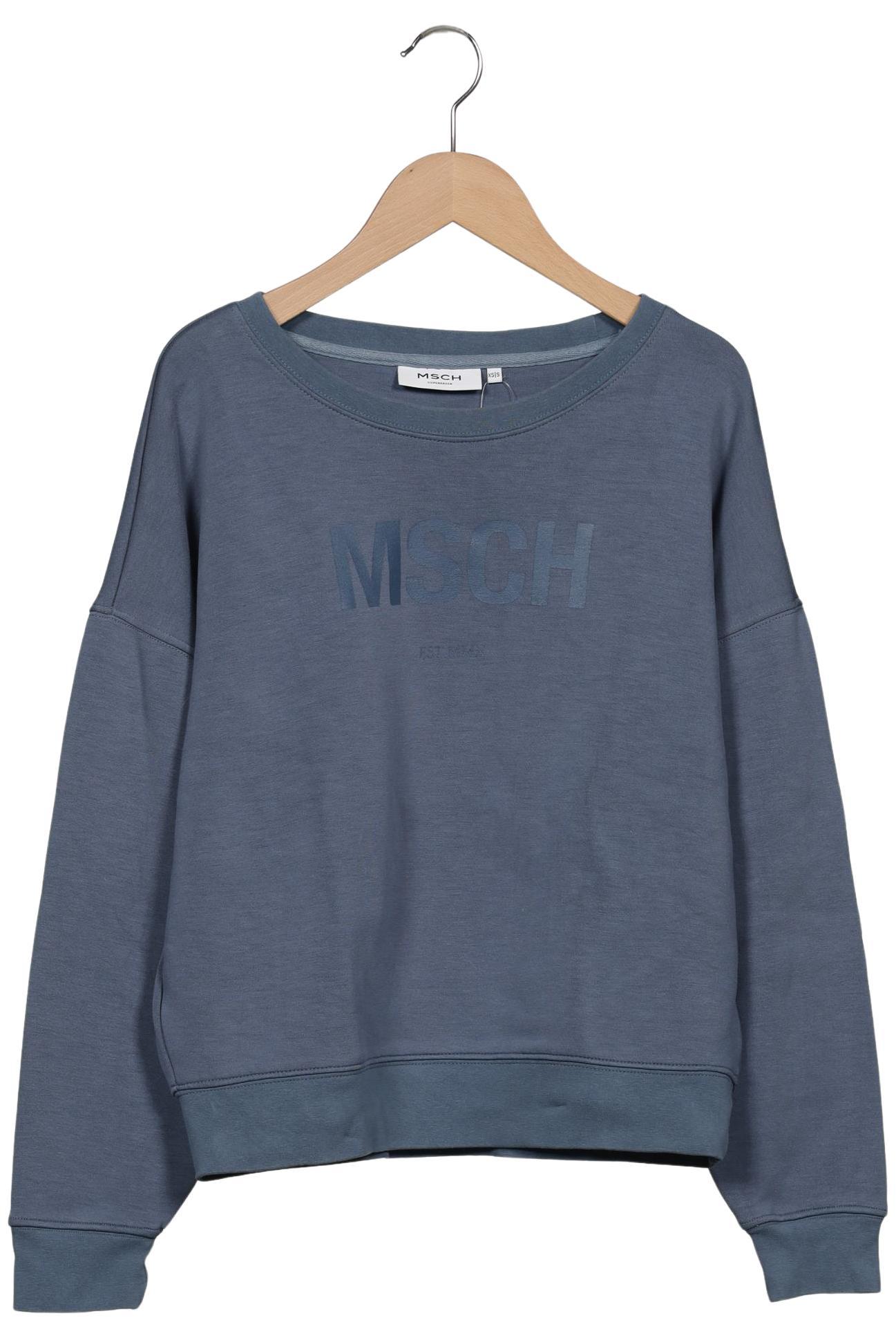 

Msch Copenhagen Damen Sweatshirt, blau, Gr. 34