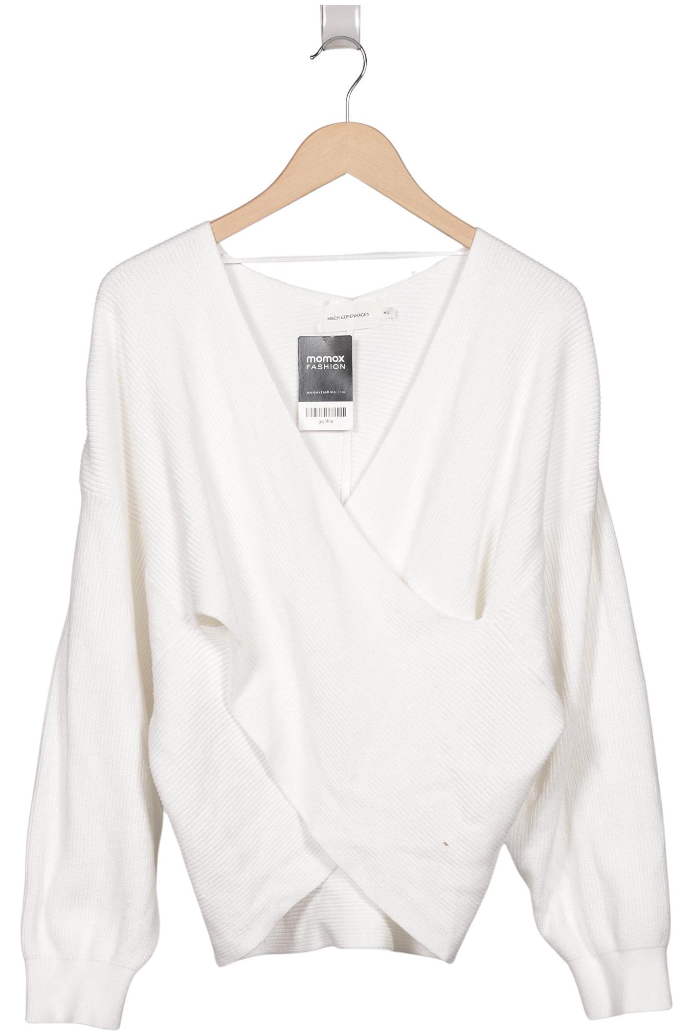 

Msch Copenhagen Damen Pullover, weiß, Gr. 38