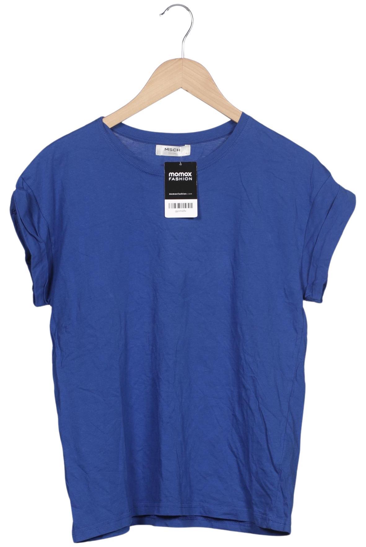 

Msch Copenhagen Damen T-Shirt, blau, Gr. 38