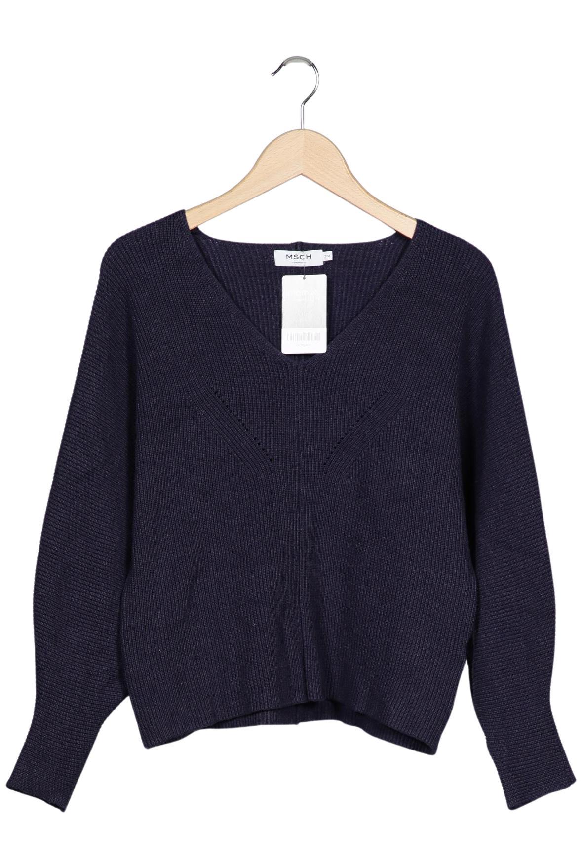 

Msch Copenhagen Damen Pullover, marineblau, Gr. 36