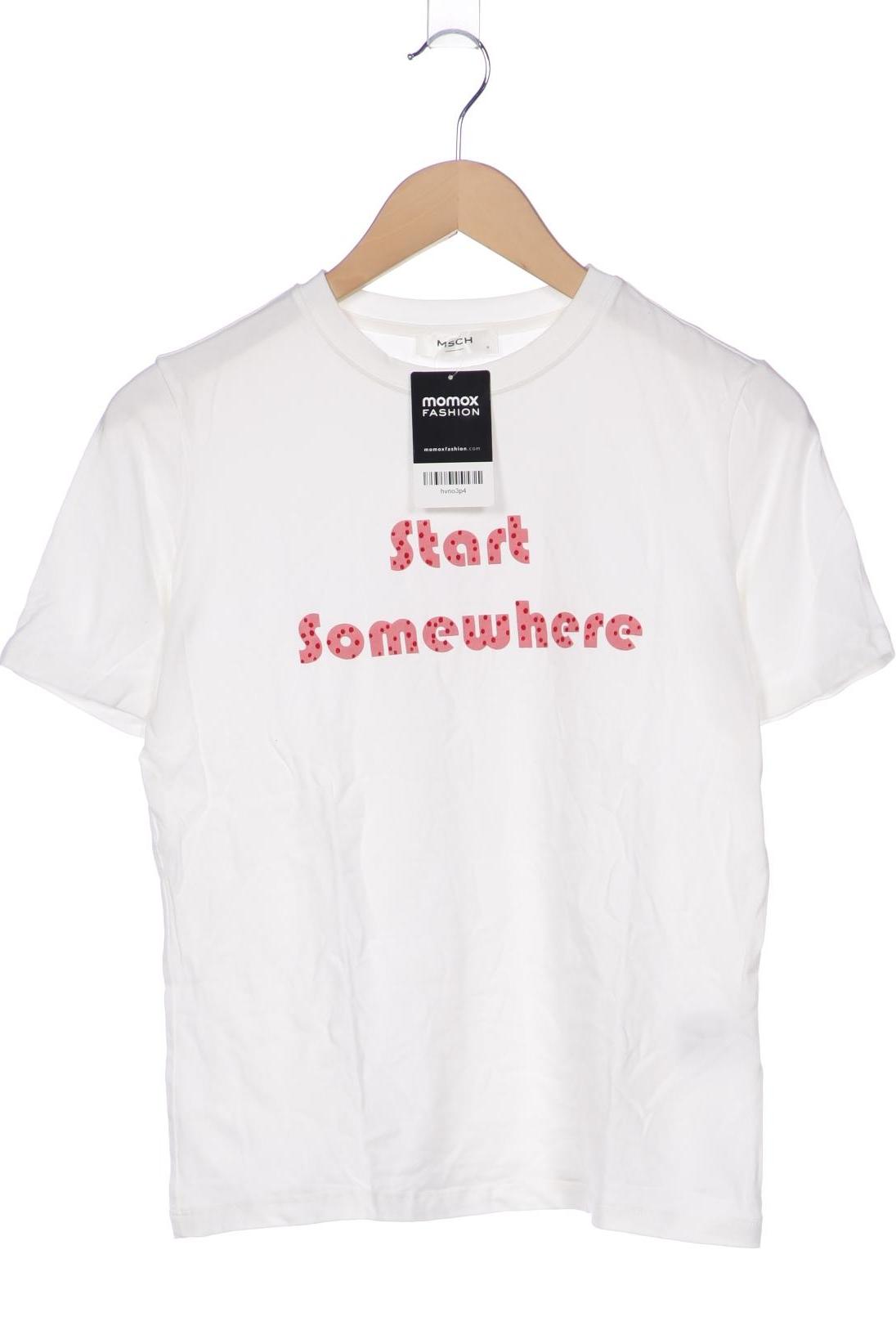 

Msch Copenhagen Damen T-Shirt, weiß, Gr. 36