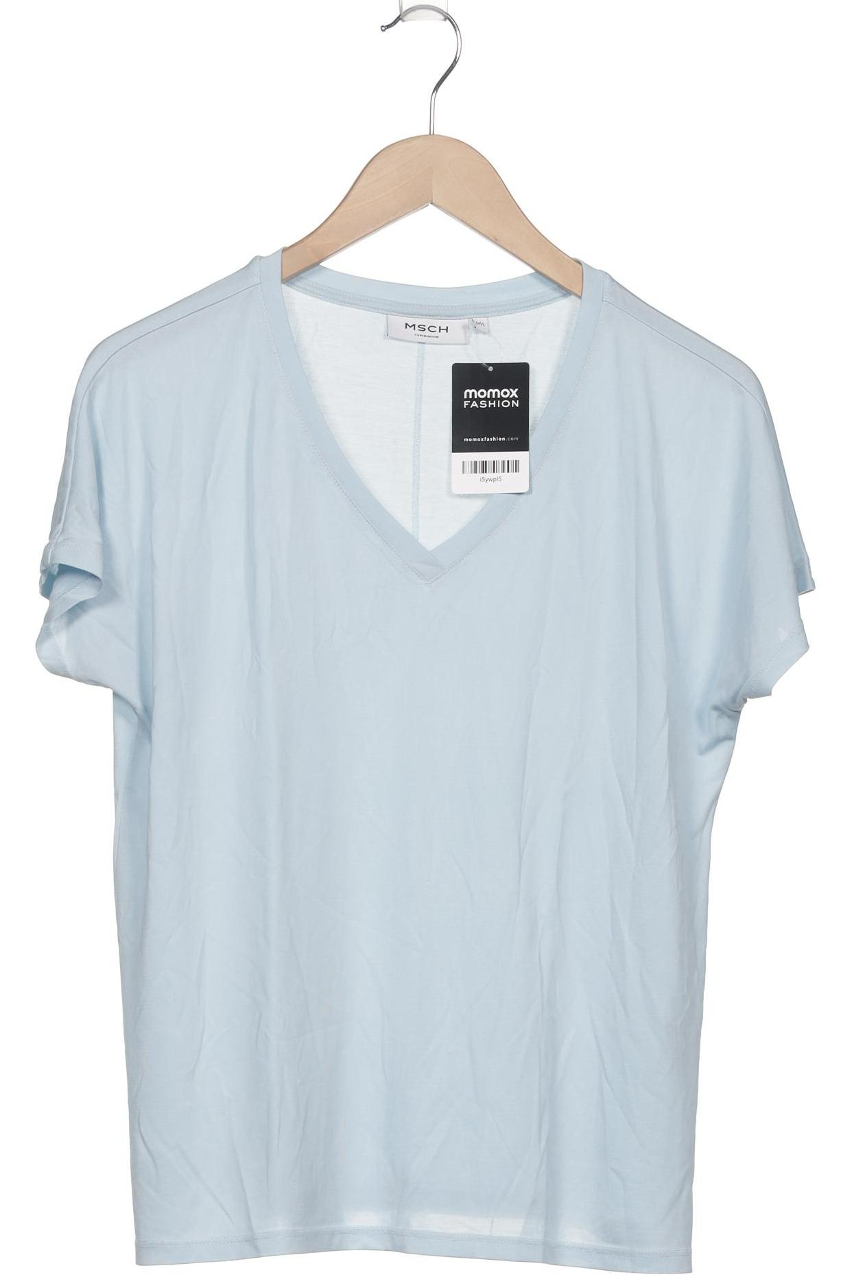 

Msch Copenhagen Damen T-Shirt, hellblau, Gr. 38