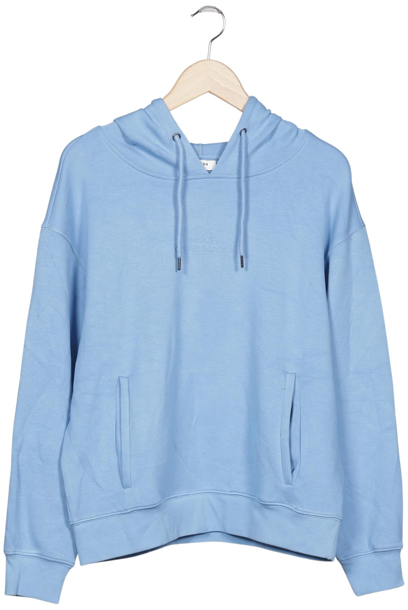 

Msch Copenhagen Damen Kapuzenpullover, hellblau, Gr. 38