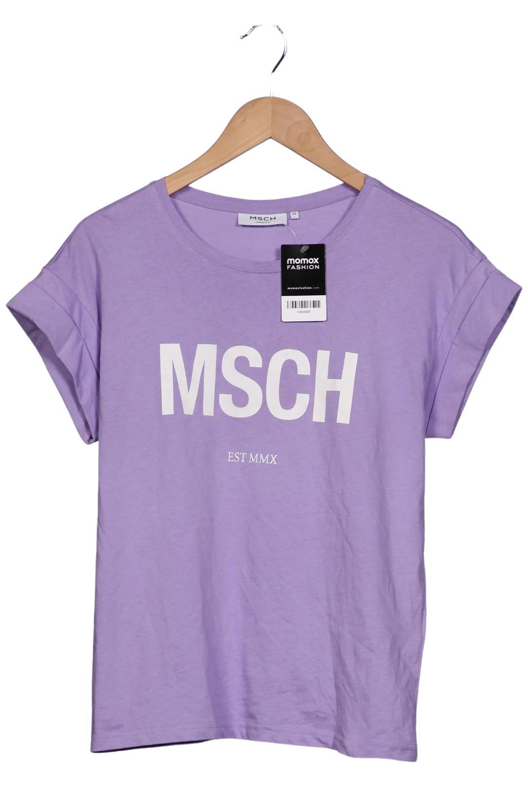

Msch Copenhagen Damen T-Shirt, flieder, Gr. 34