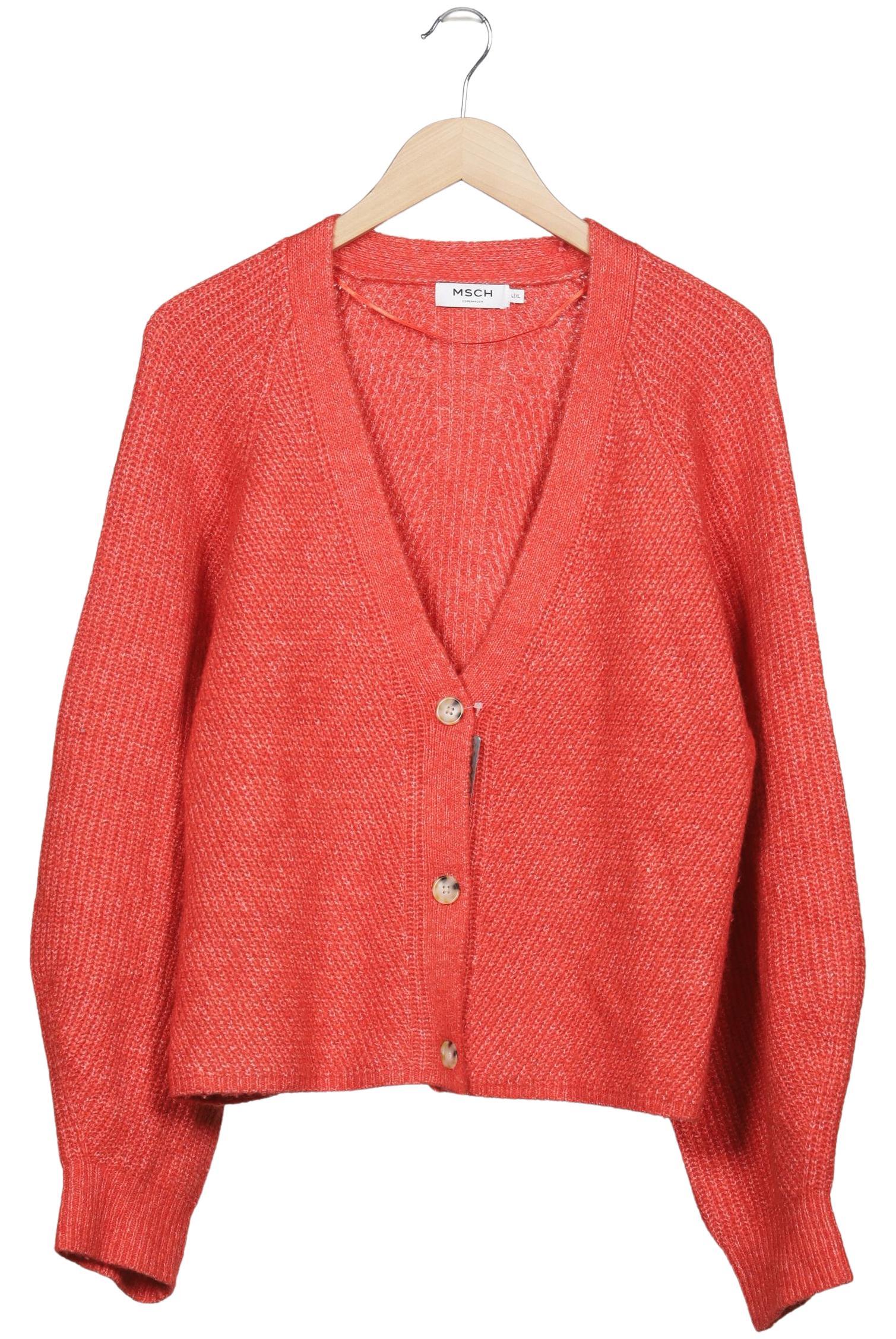 

Msch Copenhagen Damen Strickjacke, rot, Gr. 42