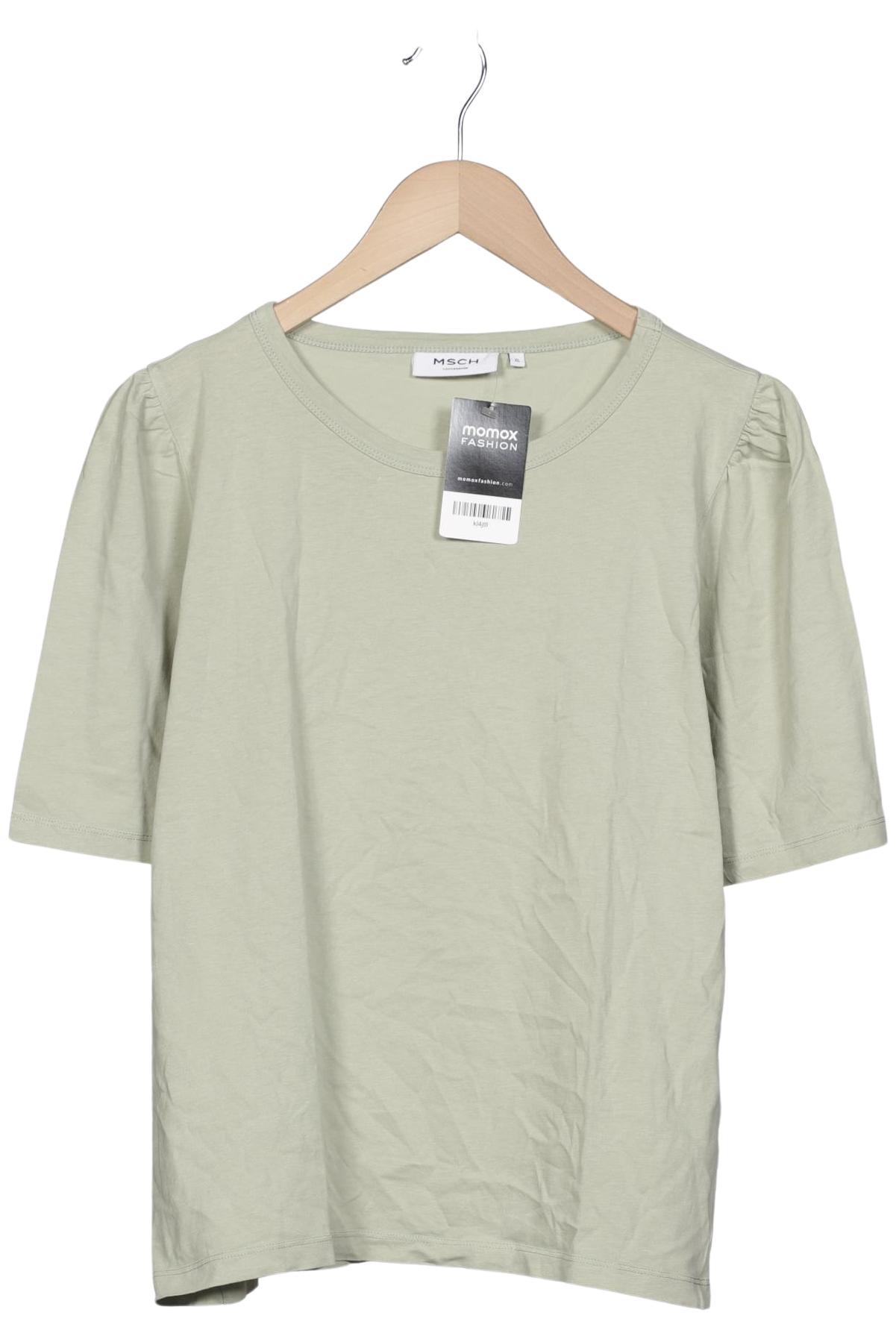 

Msch Copenhagen Damen T-Shirt, hellgrün, Gr. 44