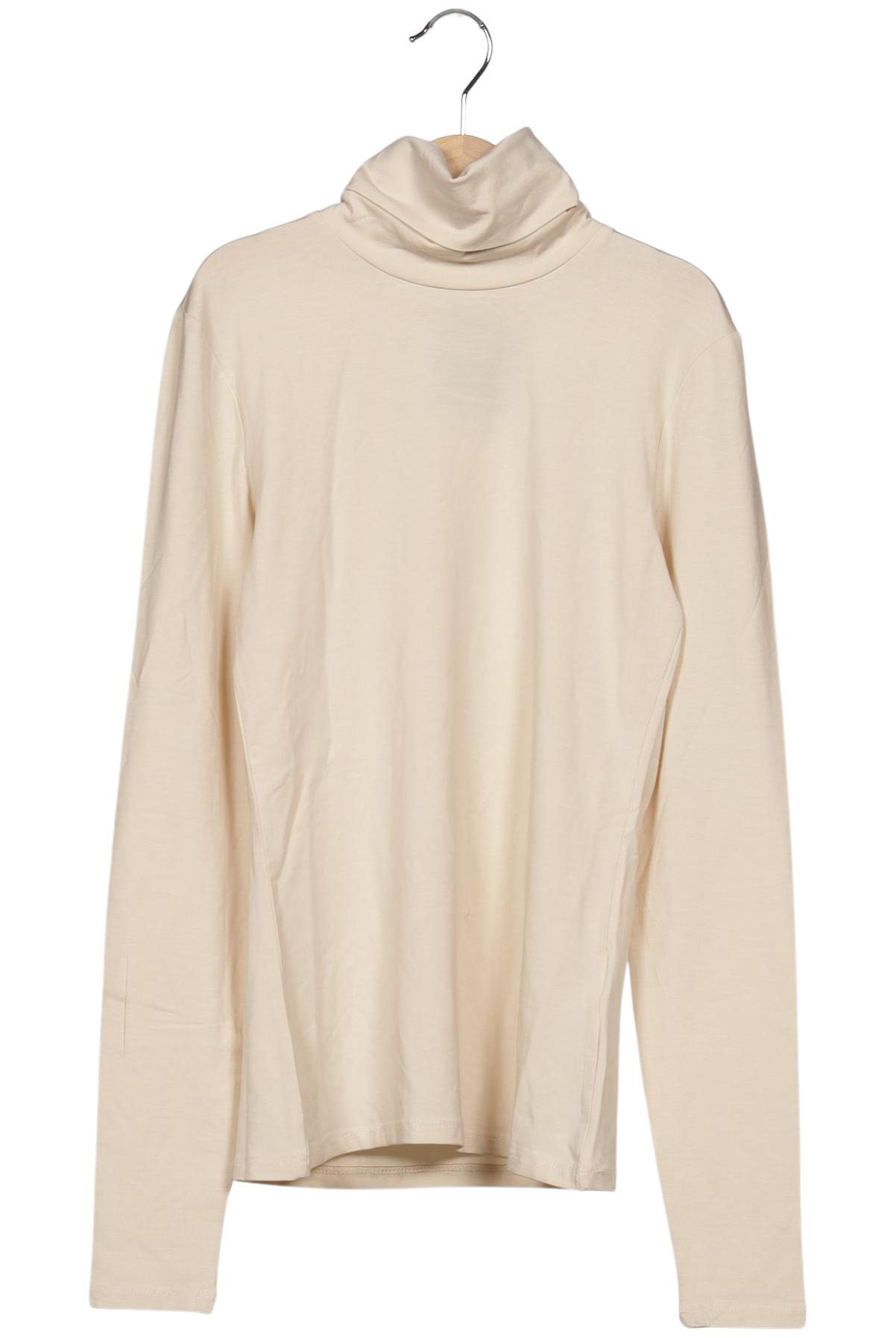 

Msch Copenhagen Damen Langarmshirt, beige, Gr. 34