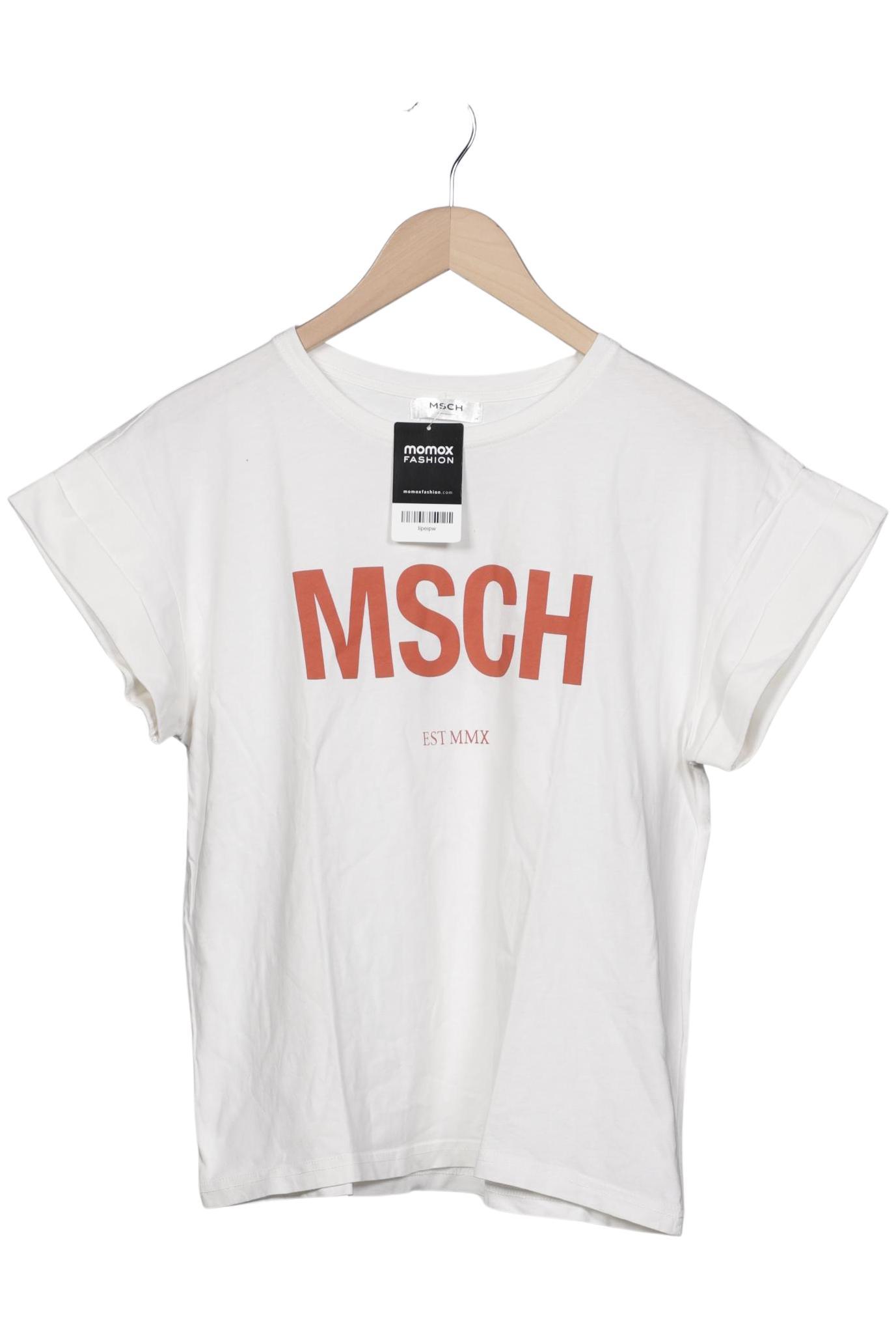 

Msch Copenhagen Damen T-Shirt, weiß, Gr. 38