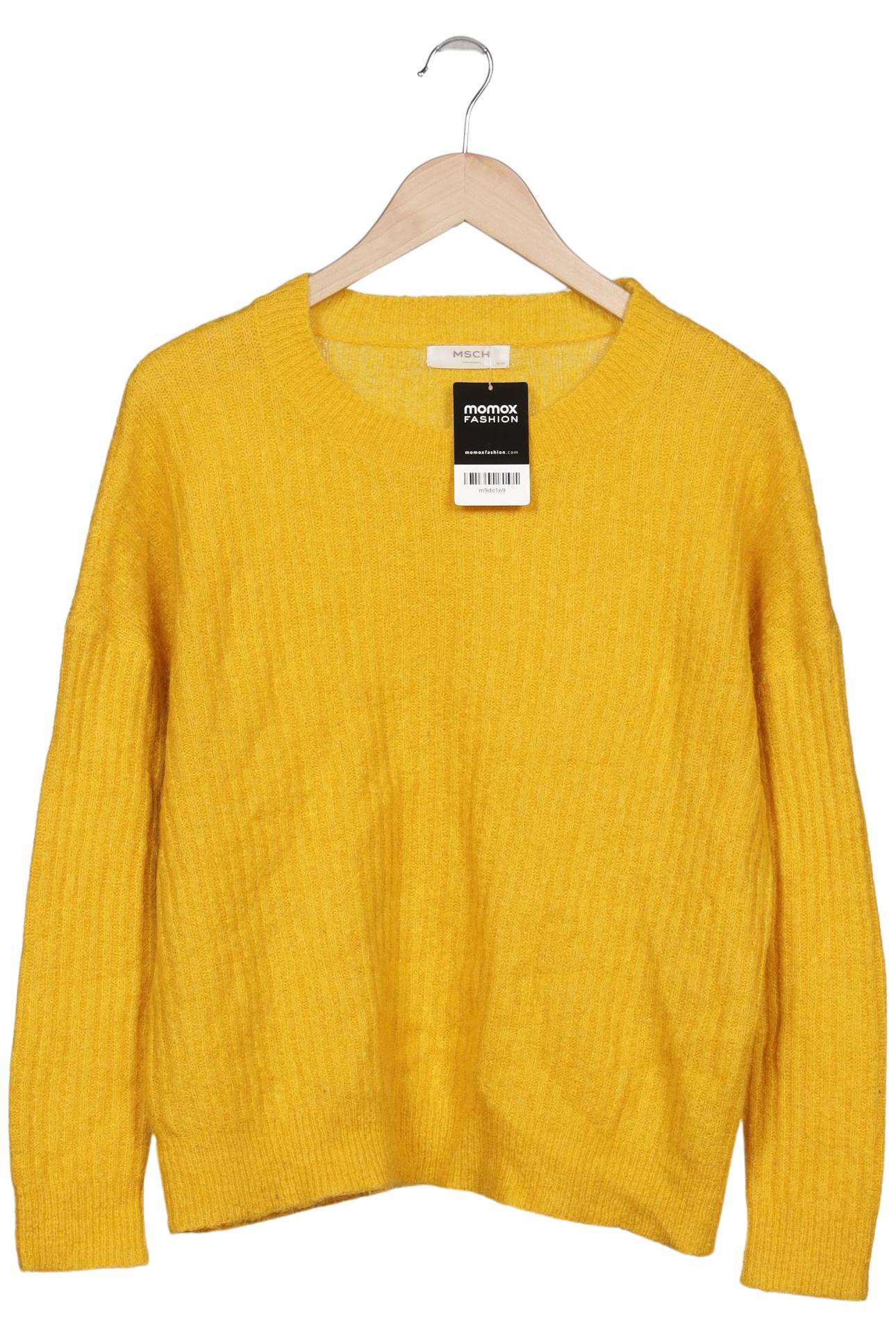 

Msch Copenhagen Damen Pullover, gelb, Gr. 36