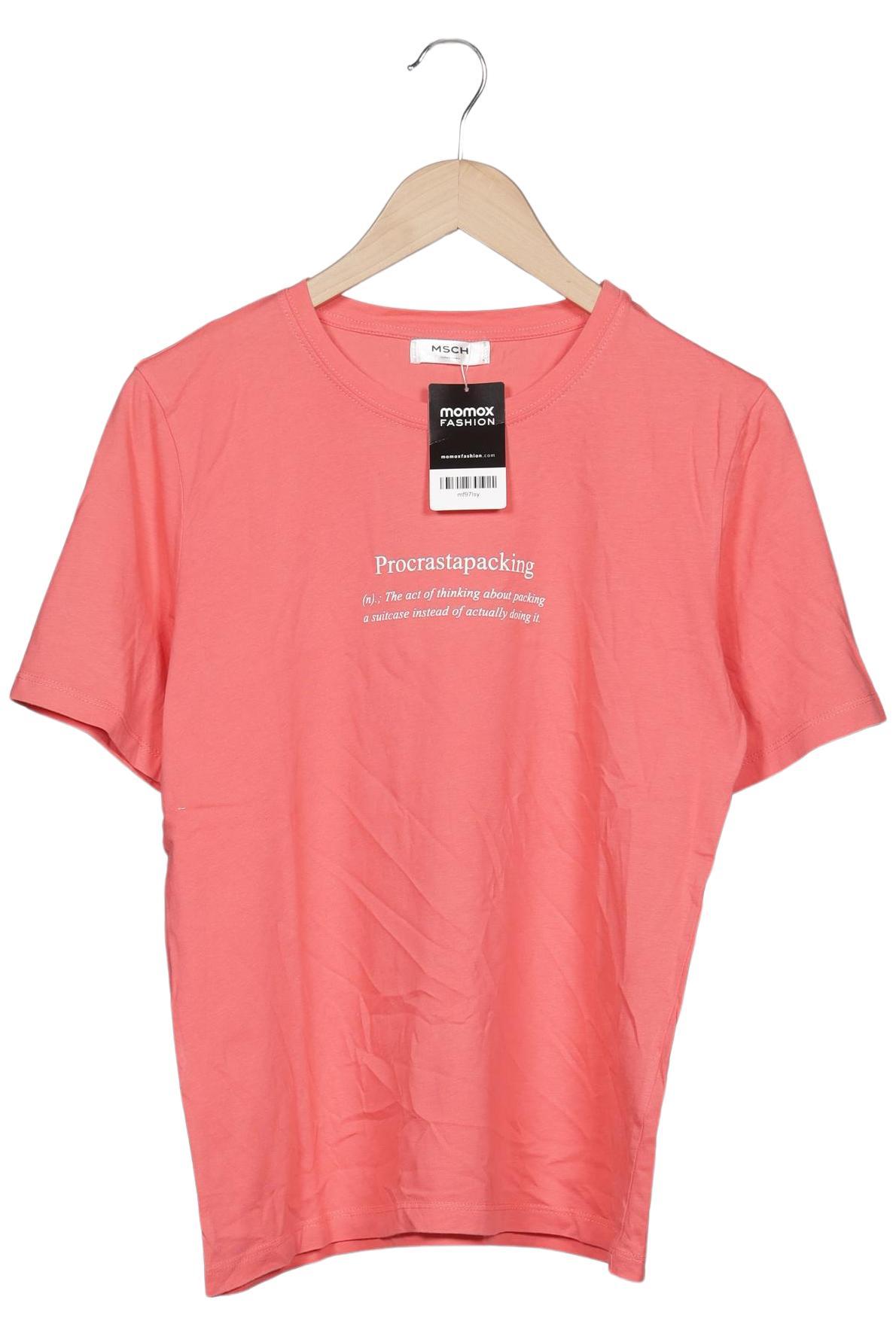 

Msch Copenhagen Damen T-Shirt, pink, Gr. 42