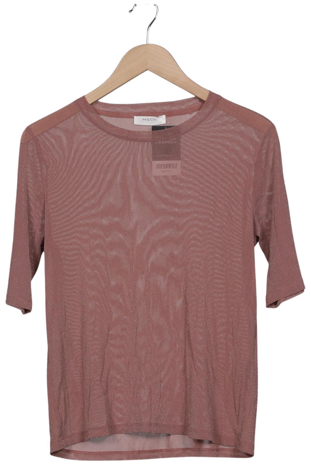 

Msch Copenhagen Damen T-Shirt, pink, Gr. 38