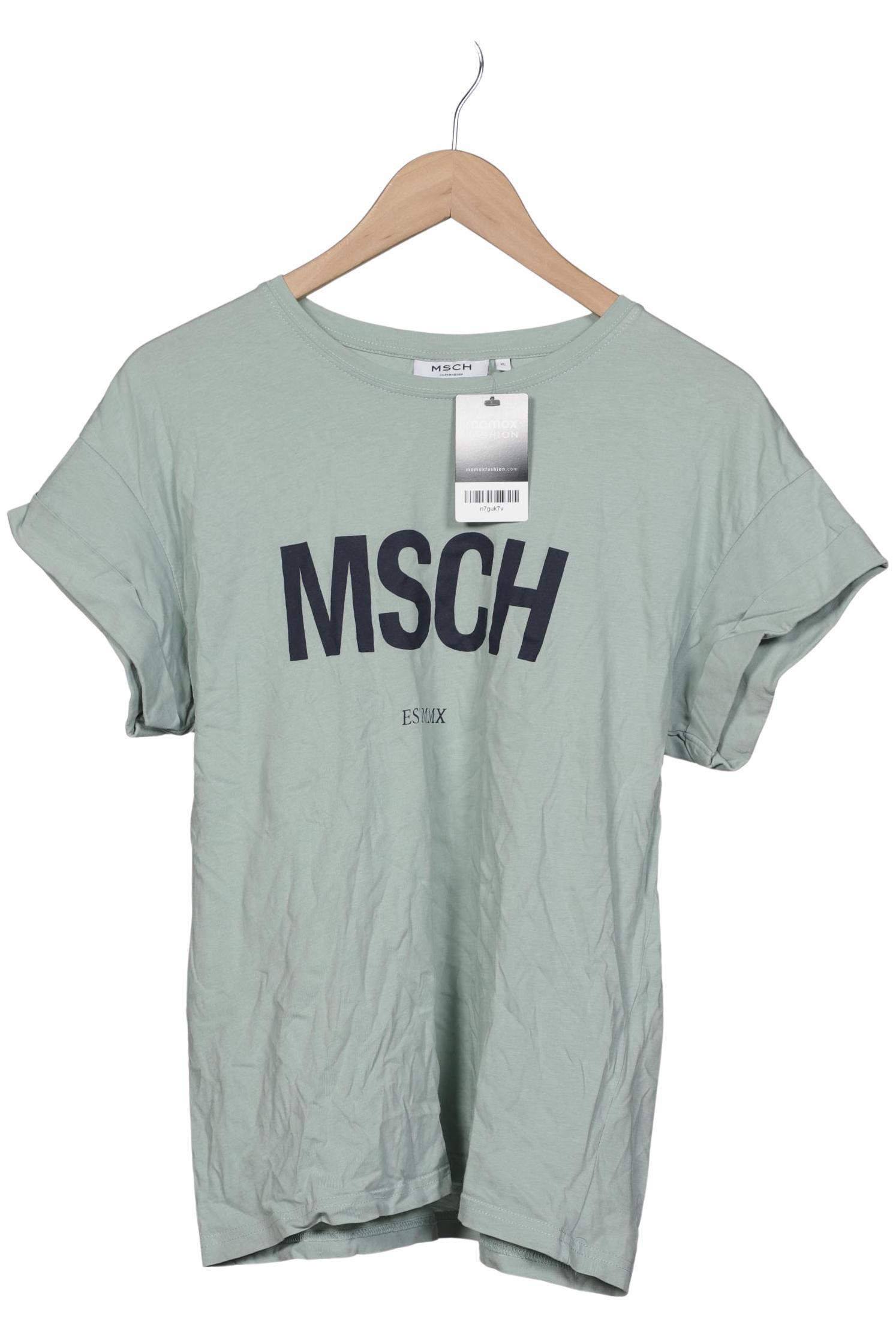Thumbnail - Msch Copenhagen Damen T-Shirt, hellgrün, Gr. 44