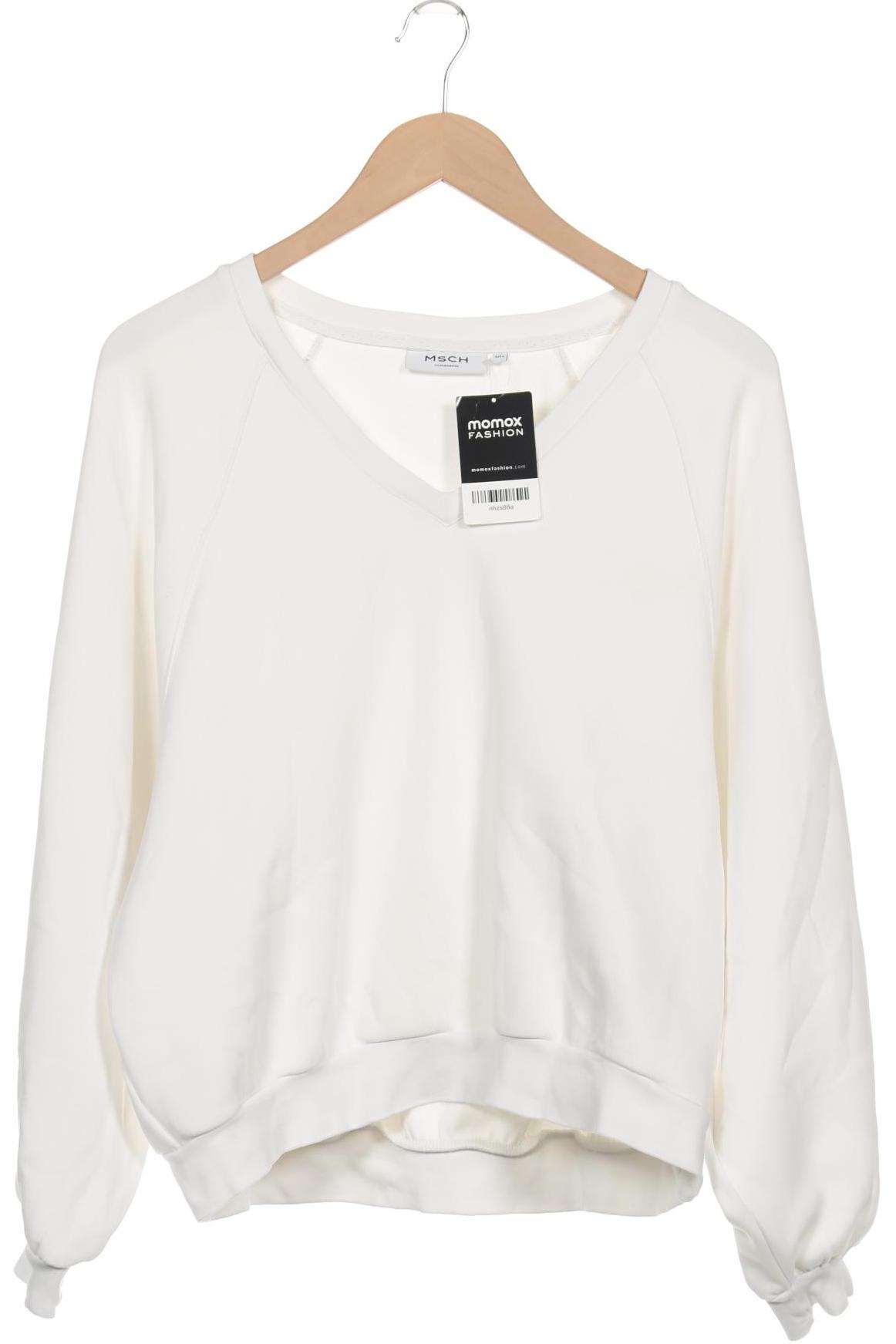 

Msch Copenhagen Damen Sweatshirt, weiß, Gr. 38