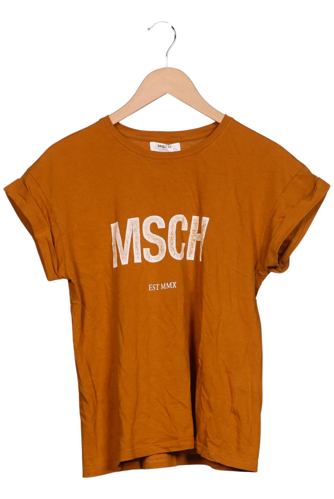 

Msch Copenhagen Damen T-Shirt, braun, Gr. 38